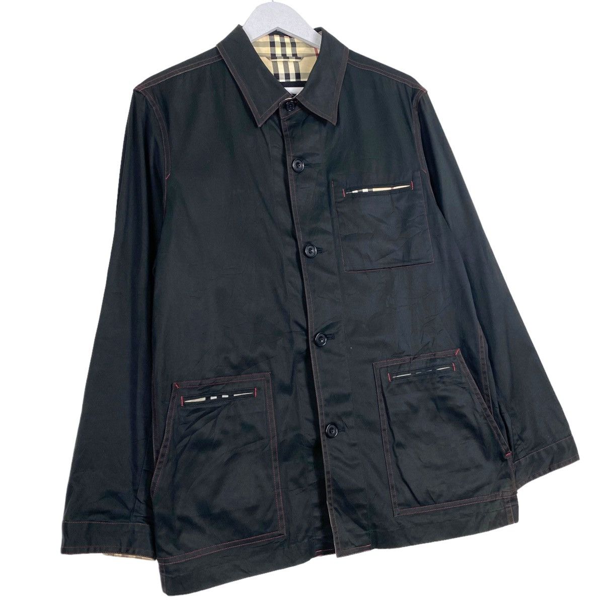 Burberry 💥BURBERRY BLACK LABEL CHORE WORKER LIGHT JACKET Size US M / EU 48-50 / 2 - 3 Thumbnail
