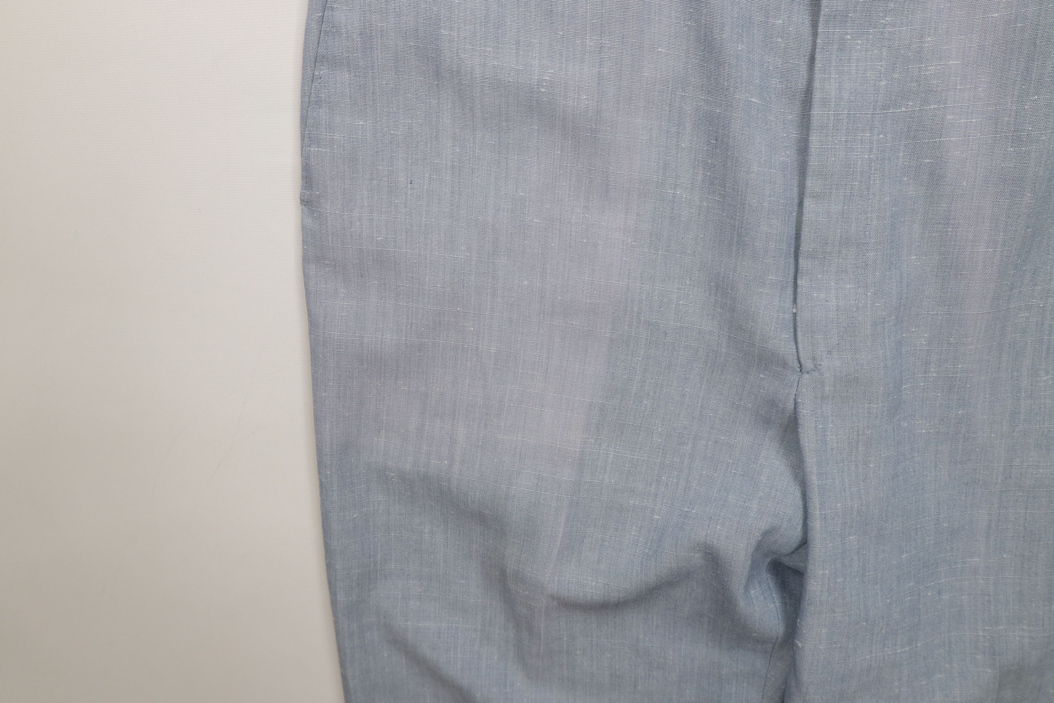 Vintage Vintage 70s Streetwear Chambray Wide Leg Chino Pants USA Size US 36 / EU 52 - 6 Thumbnail