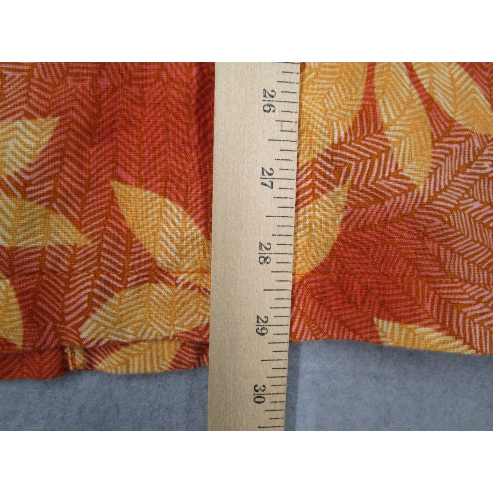 Tommy Bahama VINTAGE Tommy Bahama Mens Small Orange Linen Short Sleeve Hawaiian Floral Button Up Shirt Size US S / EU 44-46 / 1 - 6 Thumbnail
