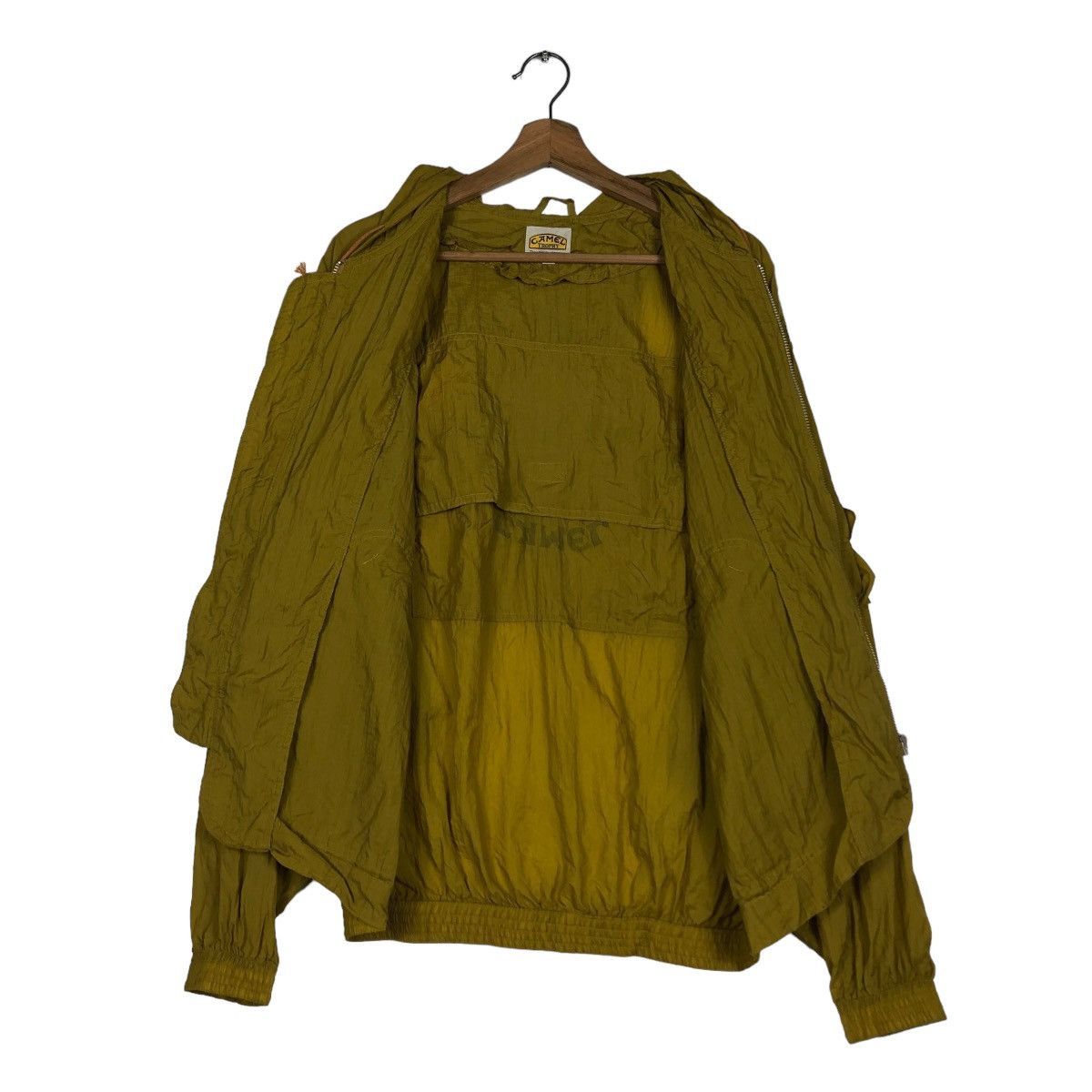 Camel 🔥VINTAGE CAMEL ZIPPER JACKET BIG LOGO BACKHIT DESIGN Size US M / EU 48-50 / 2 - 16 Thumbnail