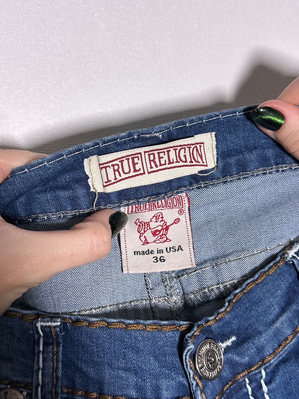 True Religion True Religion Vintage Y2K Super T Jeans Size US 36 / EU 52 - 8 Thumbnail