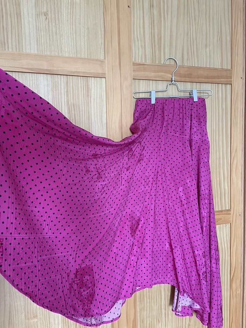 Balenciaga Balenciaga size S Irregular Swinging Skirt Size 26" / US 2 / IT 38 - 3 Thumbnail