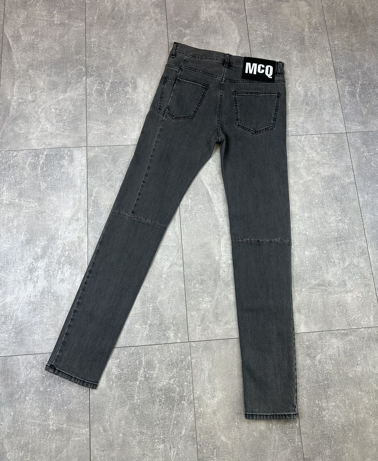 Alexander McQueen Vintage Luxury Grey Jeans