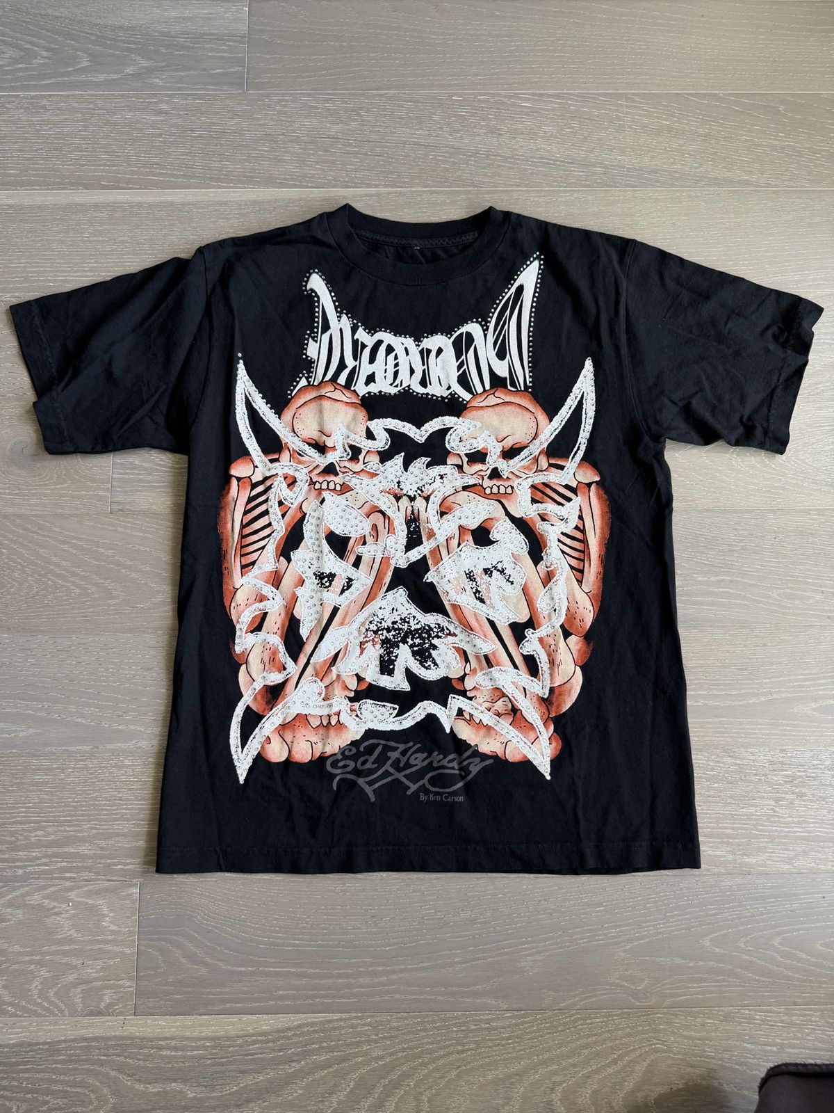 Ken Carson MEDIUM Ken Carson Ed Hardy Hardcore Tee COMPLEXCON NEW ❤️✅ Size US M / EU 48-50 / 2 - 1 Thumbnail