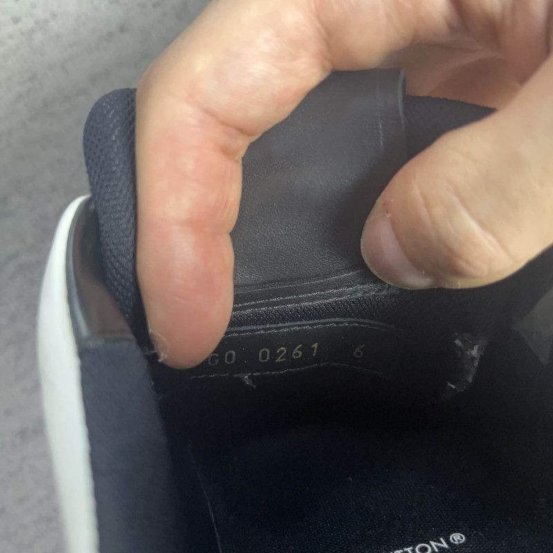 Louis Vuitton Louis Vuitton Trainer White Black Sneakers -2508 Size US 7.5 / EU 40-41 - 5 Thumbnail