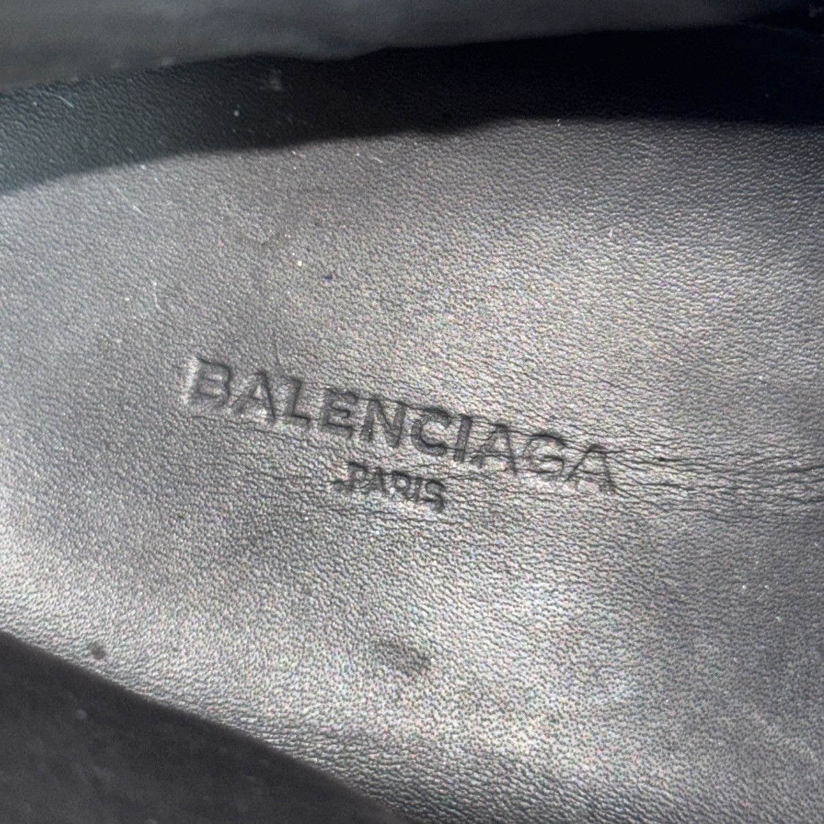 Balenciaga balenciaga dark blue suede arena hightops Size US 12 / EU 45 - 10 Thumbnail