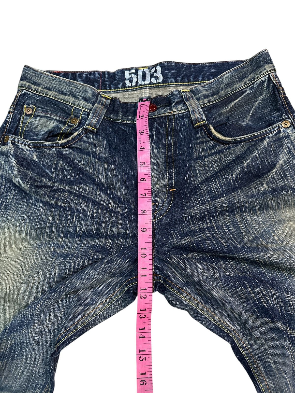 Kapital Vintage Edwin 503 Blue Trip Made In Japan . Size US 34 / EU 50 - 7 Thumbnail