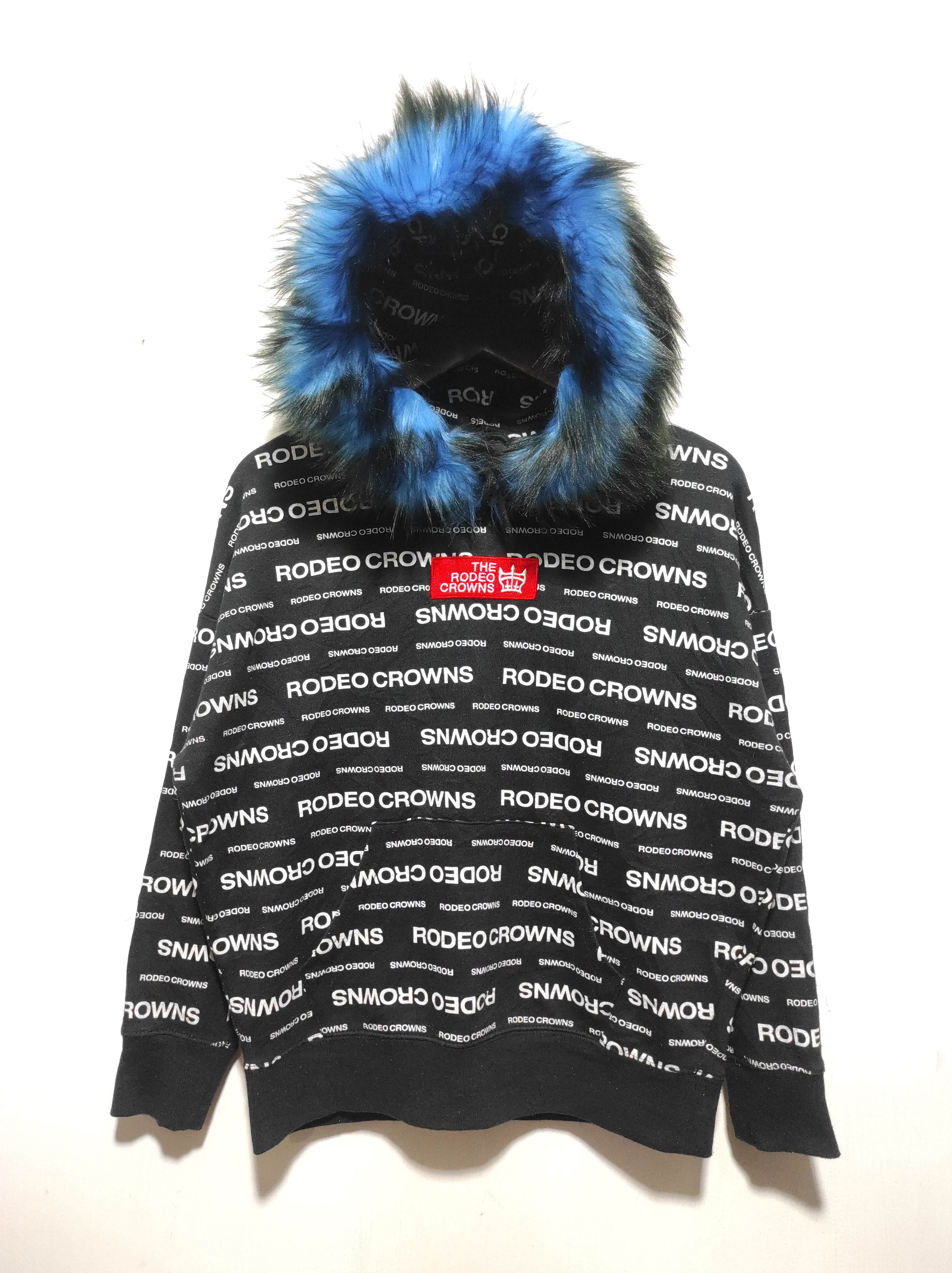 If Six Was Nine Rodeo Crowns Fullprints Fur Hoodie IfSixWasNine LGB style Size US S / EU 44-46 / 1 - 2 Thumbnail