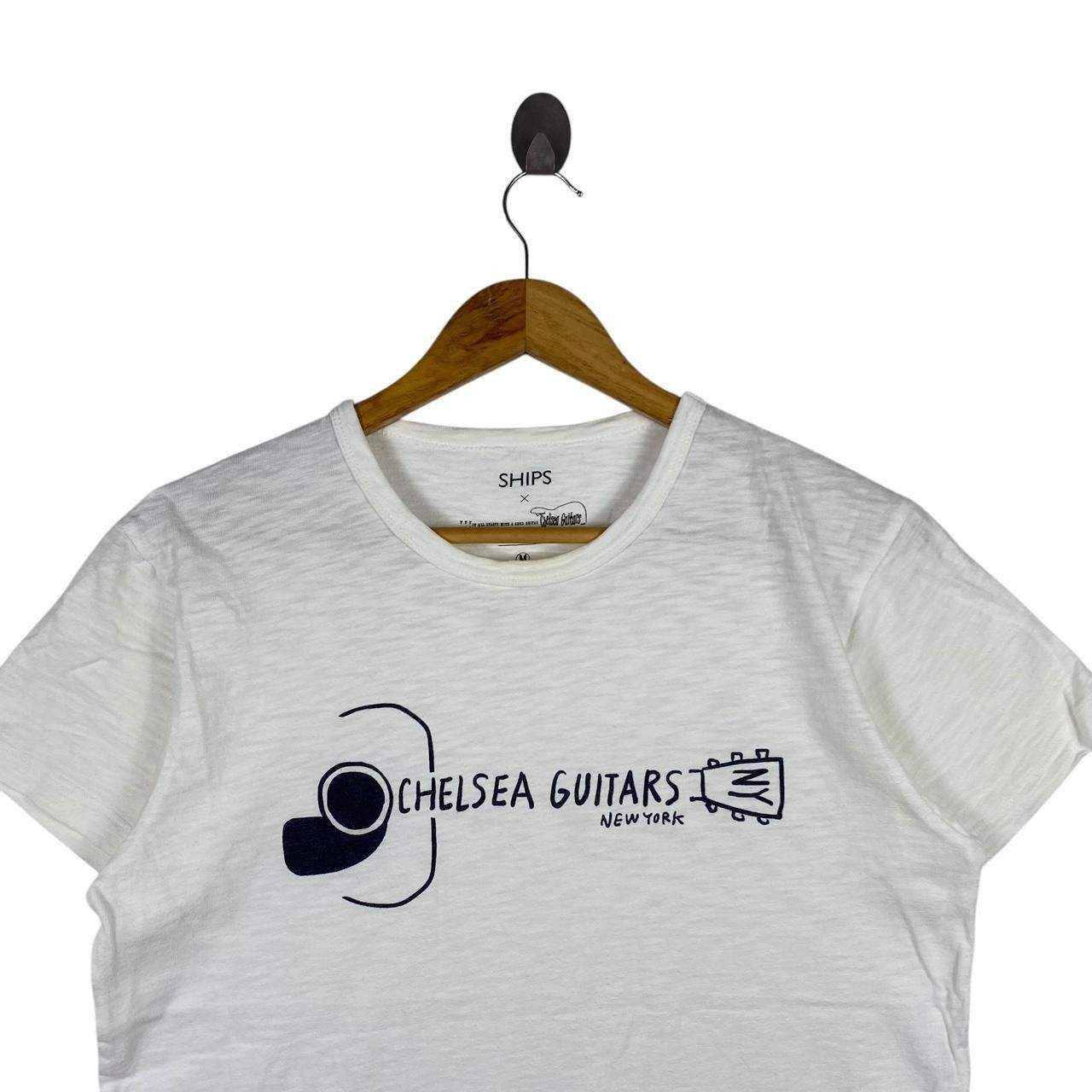 SHIPS SHIPS JAPAN x CHELSEA GUITARS New York Shop Tee Shirt Top Size M / US 6-8 / IT 42-44 - 2 Thumbnail
