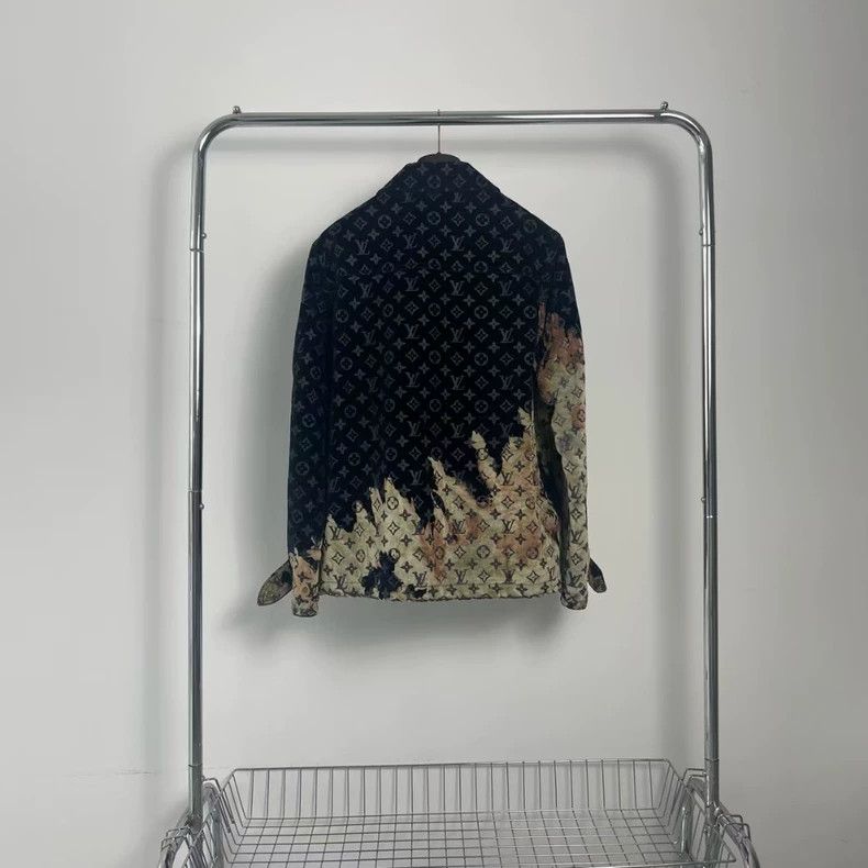 Louis Vuitton Louis Vuitton Fire Cloud Denim Jacket Size US S / EU 44-46 / 1 - 2 Thumbnail