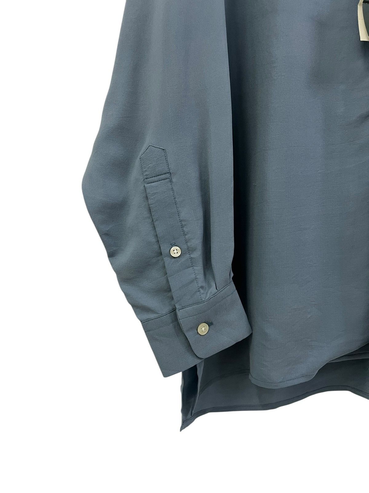 Yohji Yamamoto 1990s Yohji Yamamoto A.A.R Silk Open Collar Shirt Size US XL / EU 56 / 4 - 3 Thumbnail