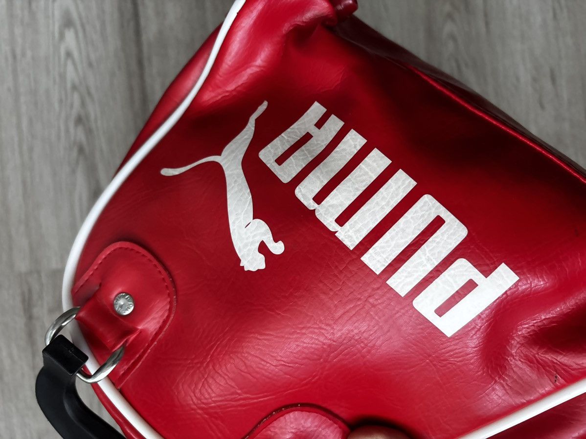 Puma Puma Retro Bowling Style Mini Womens Bag Red Handbag y2k Size ONE SIZE - 8 Thumbnail