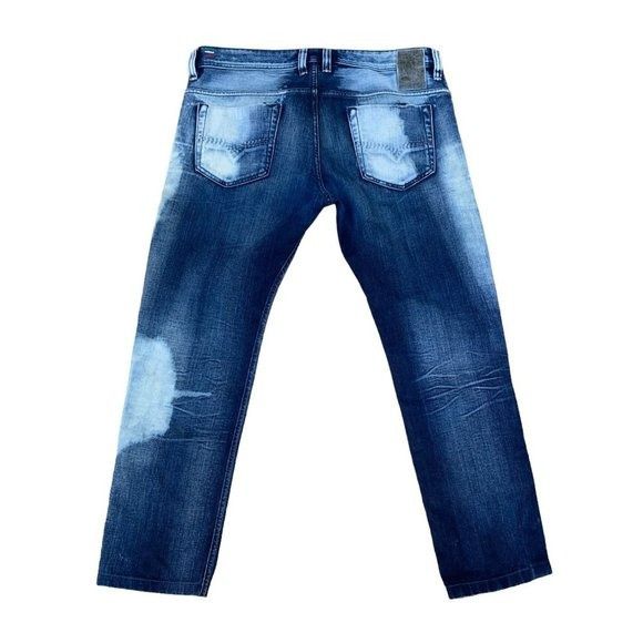 image of Vintage Diesel Jeans Size 33 Safado Blue, Men's