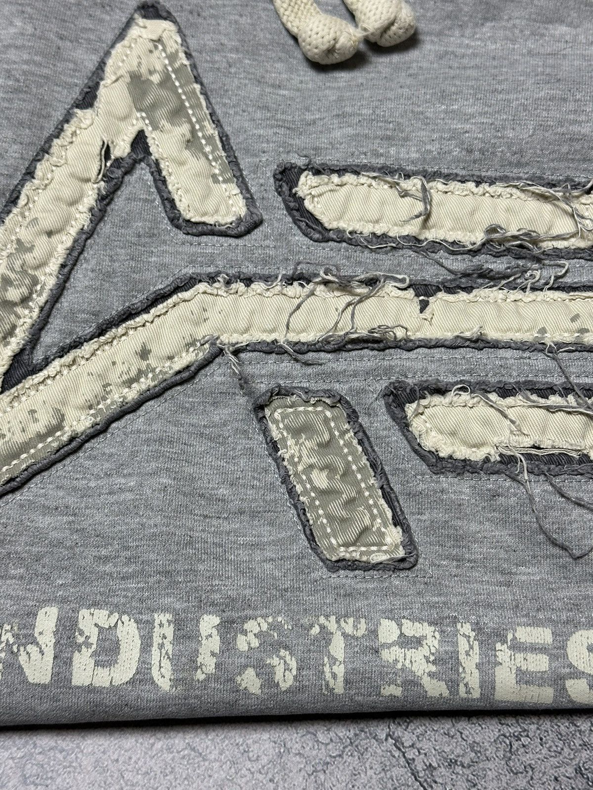 Alpha Industries Vintage Alpha Industries Big Logo Hoodie Size US L / EU 52-54 / 3 - 7 Thumbnail