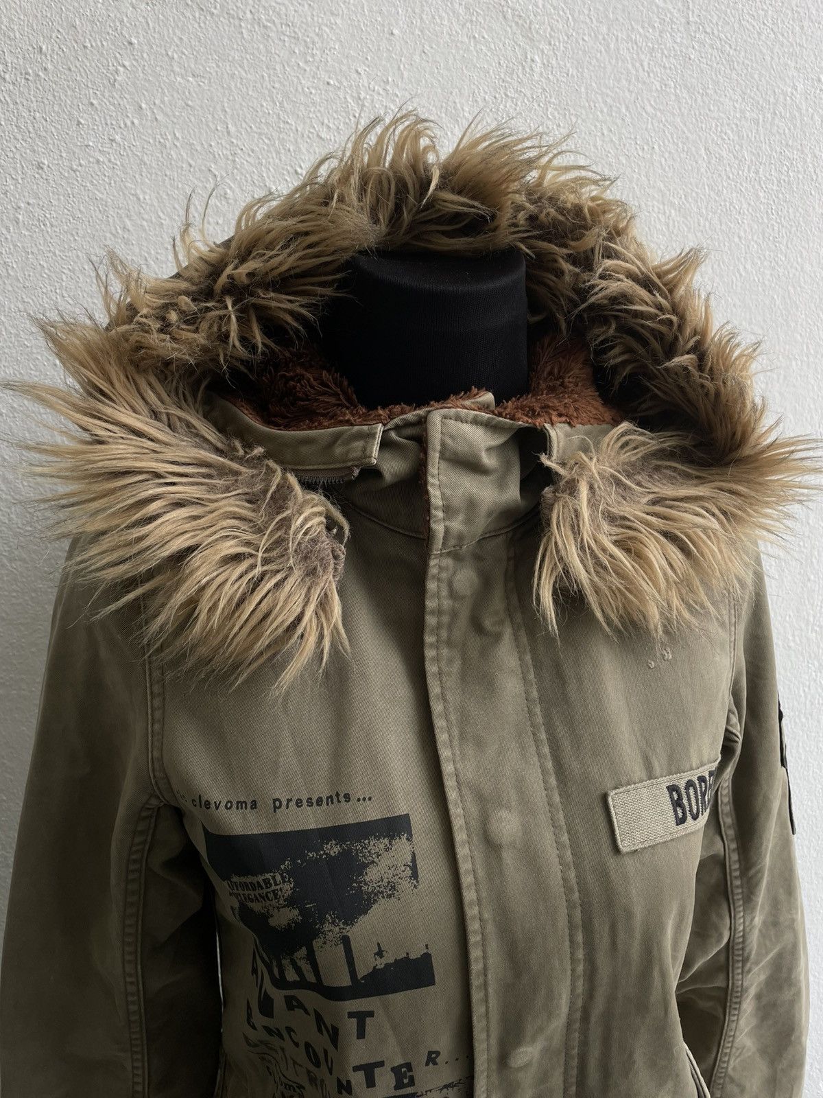 Hysteric Glamour Hysteric Glamour x Destroy All Monsters Military Fur Jacket Size S / US 4 / IT 40 - 7 Thumbnail