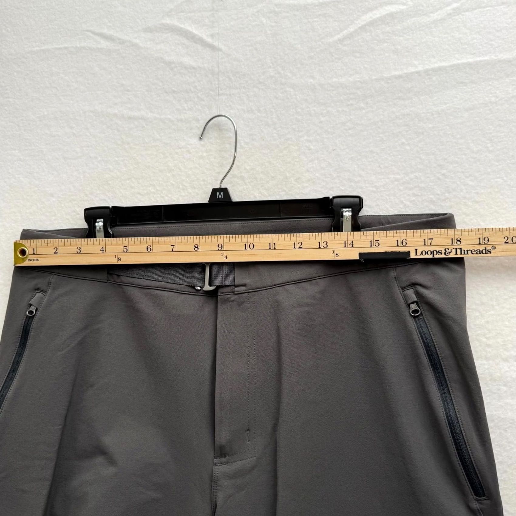 Vintage REI Mens Pants 36x30 Regular Gray Activator Soft Shell Hiking Belted Chino Outdoor Size US 36 / EU 52 - 4 Thumbnail