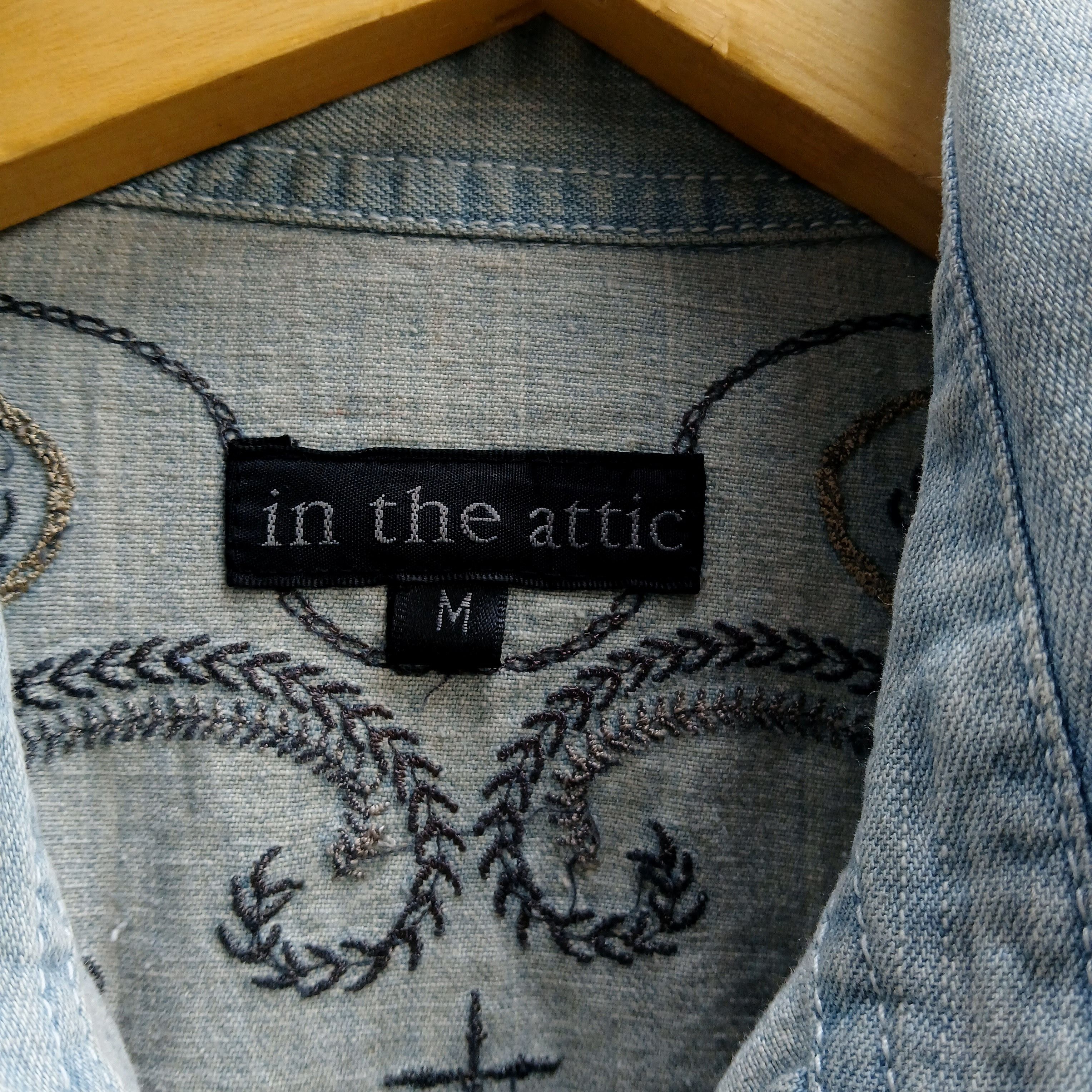 In The Attic In The Attic japanese brand vkei style denim jacket Size US M / EU 48-50 / 2 - 5 Thumbnail