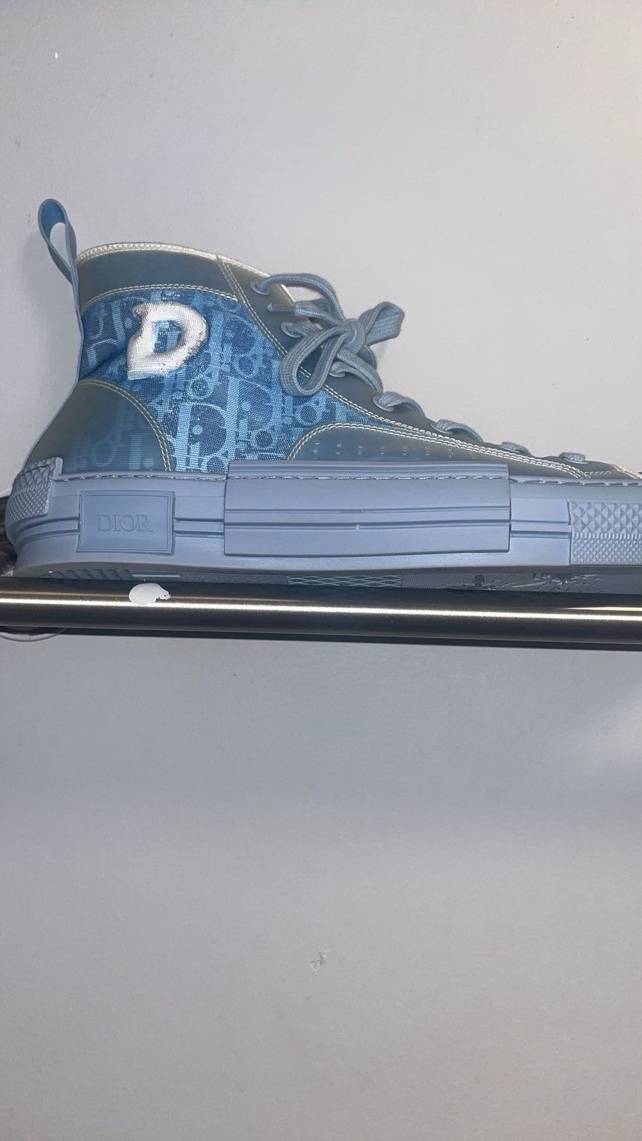 Daniel Arsham × Dior Dior b23 Daniel Arsham blue oblique sneaker Size US 11 / EU 44 - 12 Thumbnail