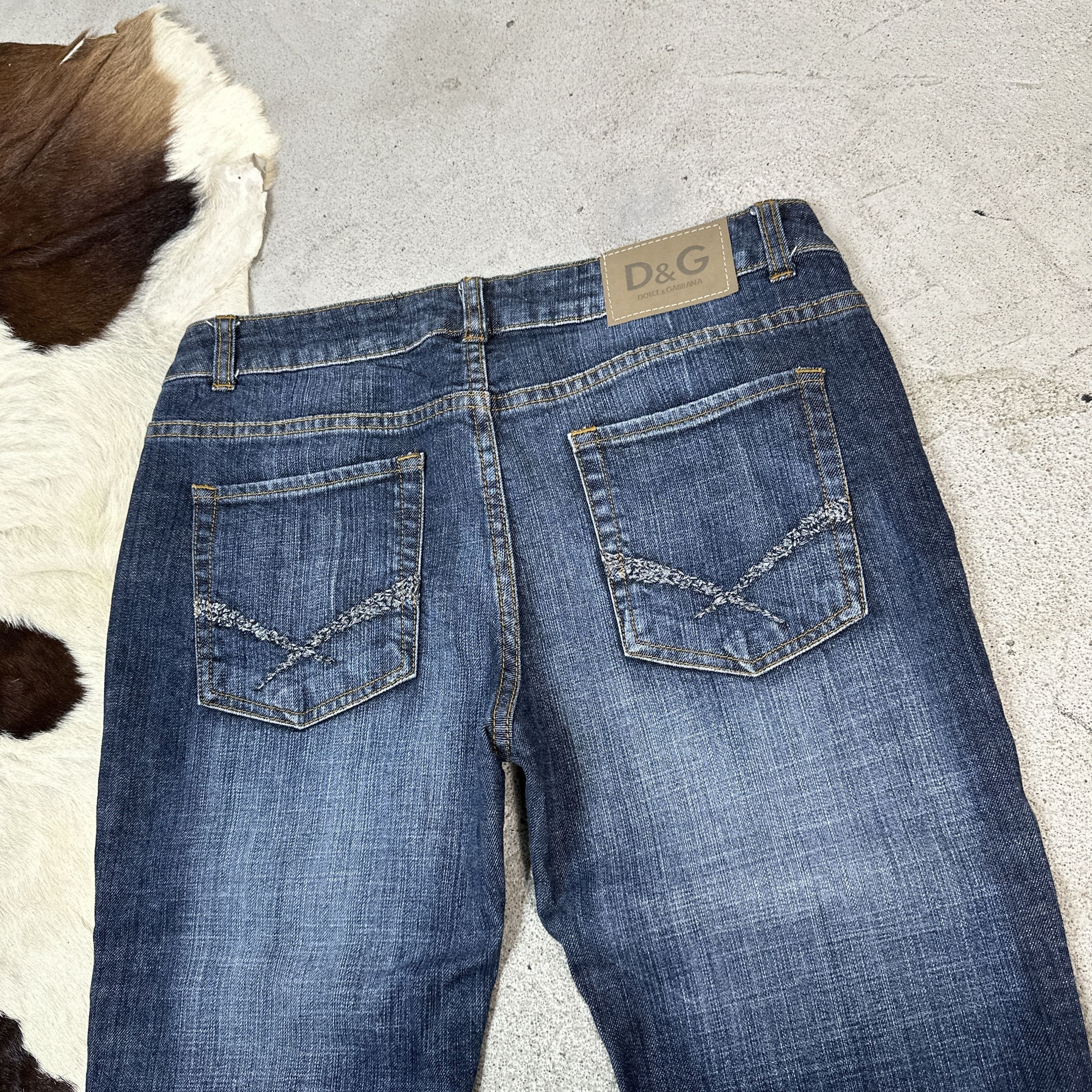 Dolce & Gabbana × Vintage Vintage Dolce & Gabbana Y2K Jeans Size US 32 / EU 48 - 2 Thumbnail
