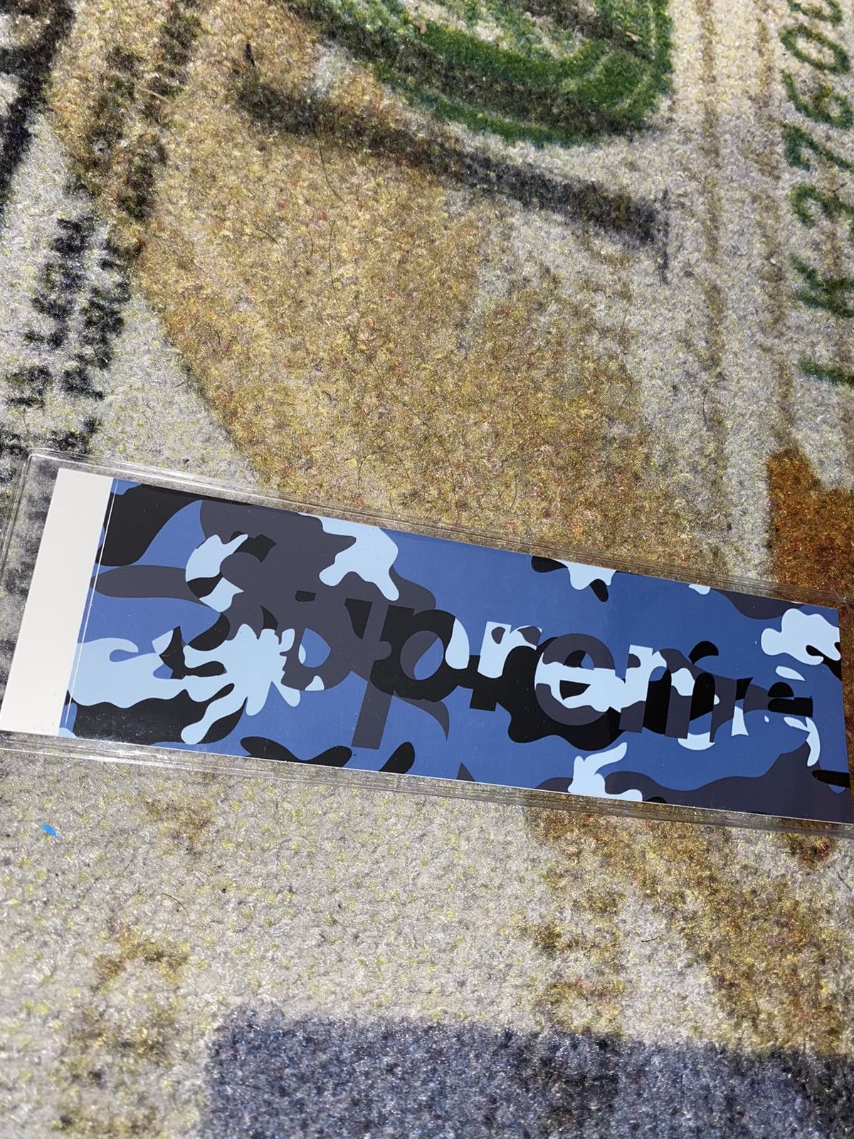 Supreme Supreme Camouflage Box Logo Sticker Size ONE SIZE - 2 Thumbnail