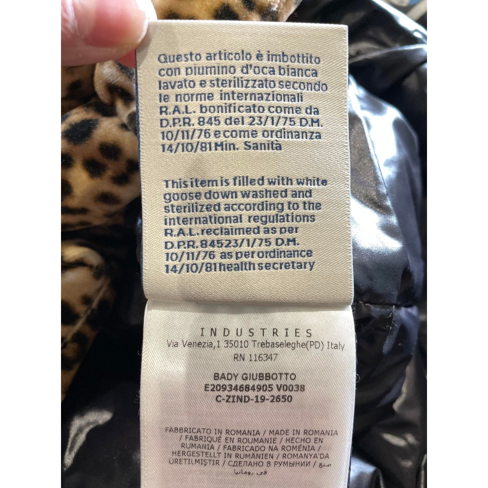 Moncler Moncler Cheetah Print Puffer Jacket Size L / US 10 / IT 46 - 5 Thumbnail