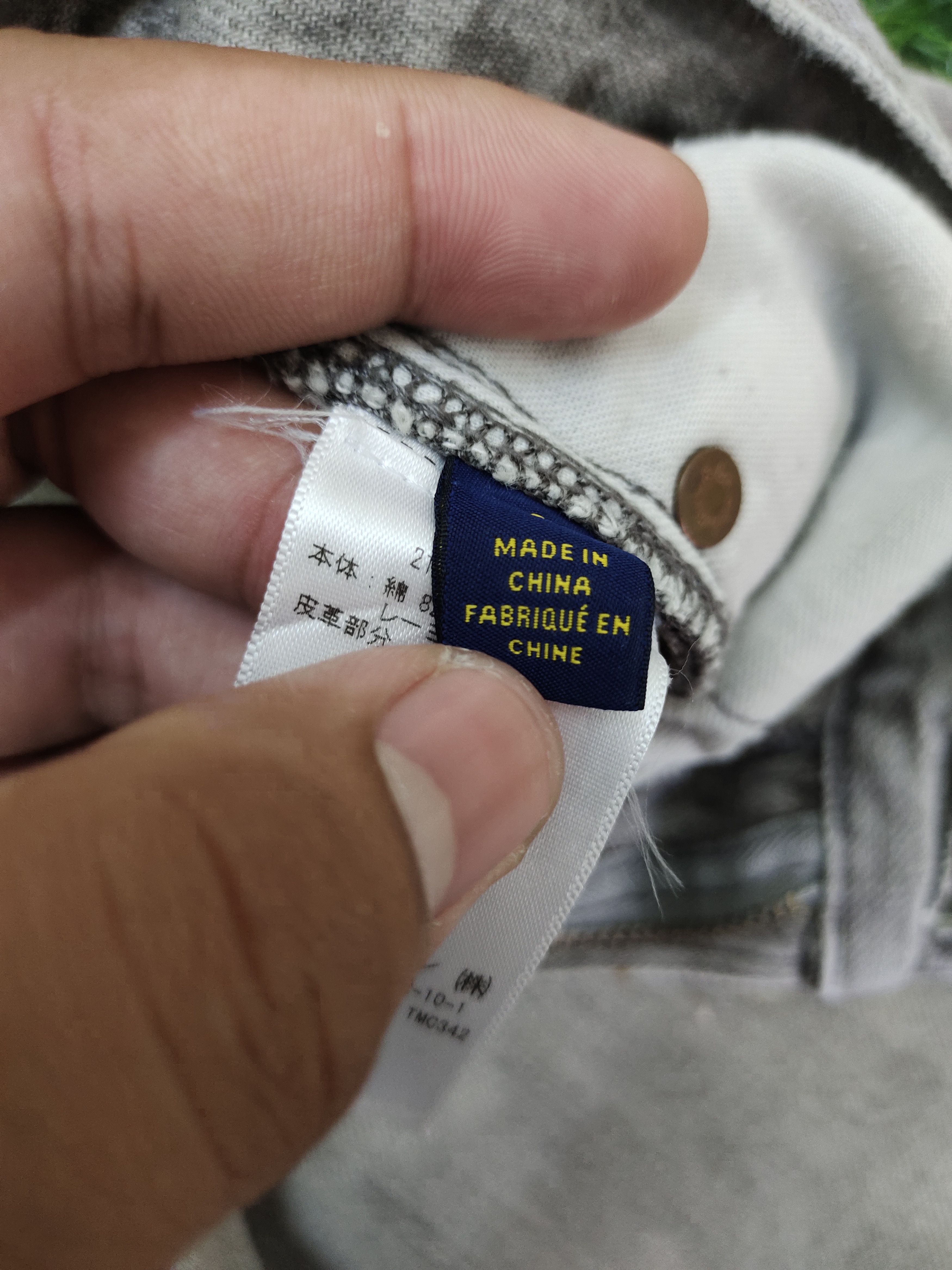 Polo Ralph Lauren Vintage Polo Ralph Lauren Painted Denim Jeans Size US 28 / EU 44 - 19 Thumbnail
