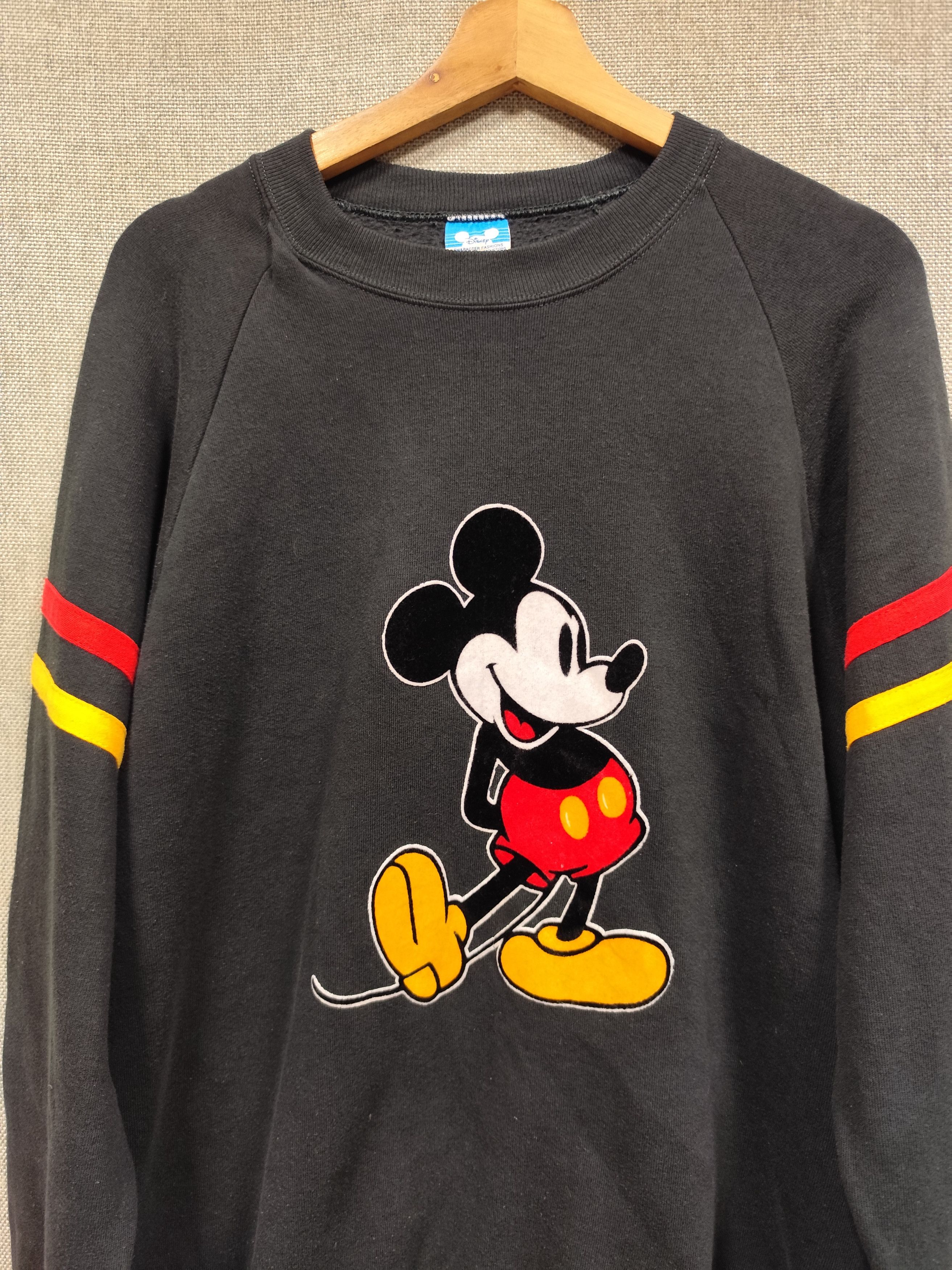 Disney × Mickey Mouse × Vintage Vintage 80s sweatshirt mickey mouse Size US L / EU 52-54 / 3 - 2 Thumbnail