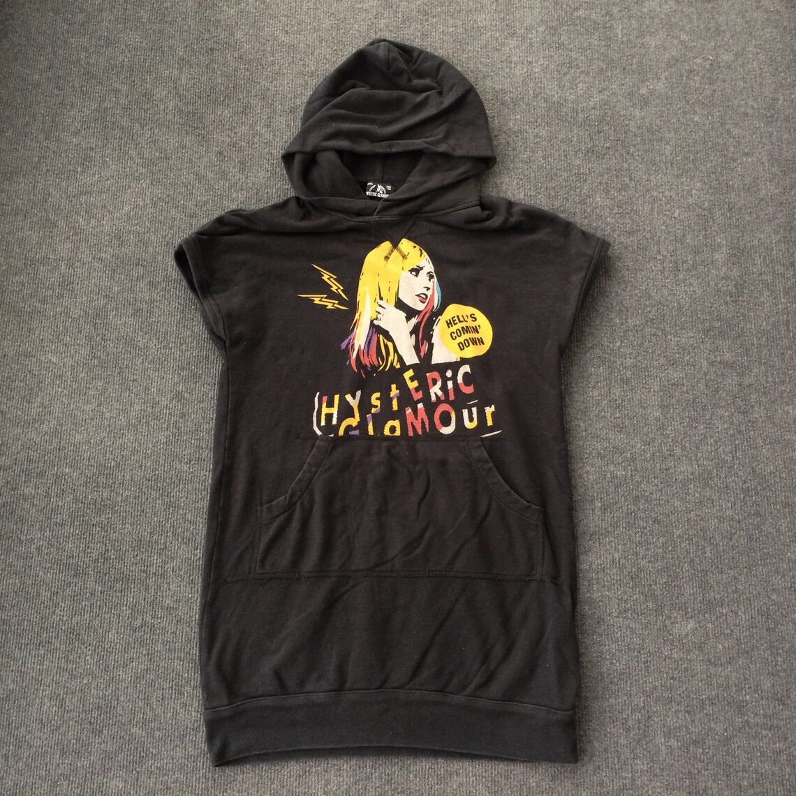 Hysteric Glamour × Japanese Brand Vtg Hysteric Glamour Hooded Jumper Women Girl Sweatshirt Size S / US 4 / IT 40 - 1 Thumbnail
