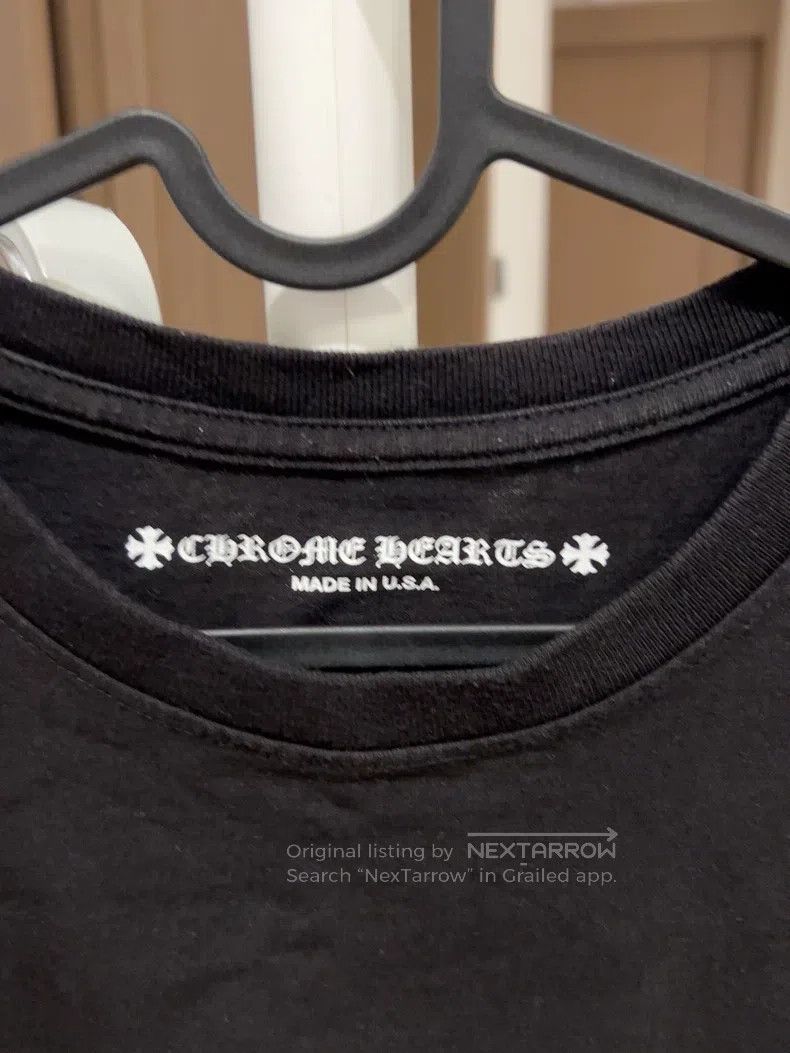 Chrome Hearts CHROME HEARTS Size L Black short-sleeved T-shirt Size US L / EU 52-54 / 3 - 3 Thumbnail