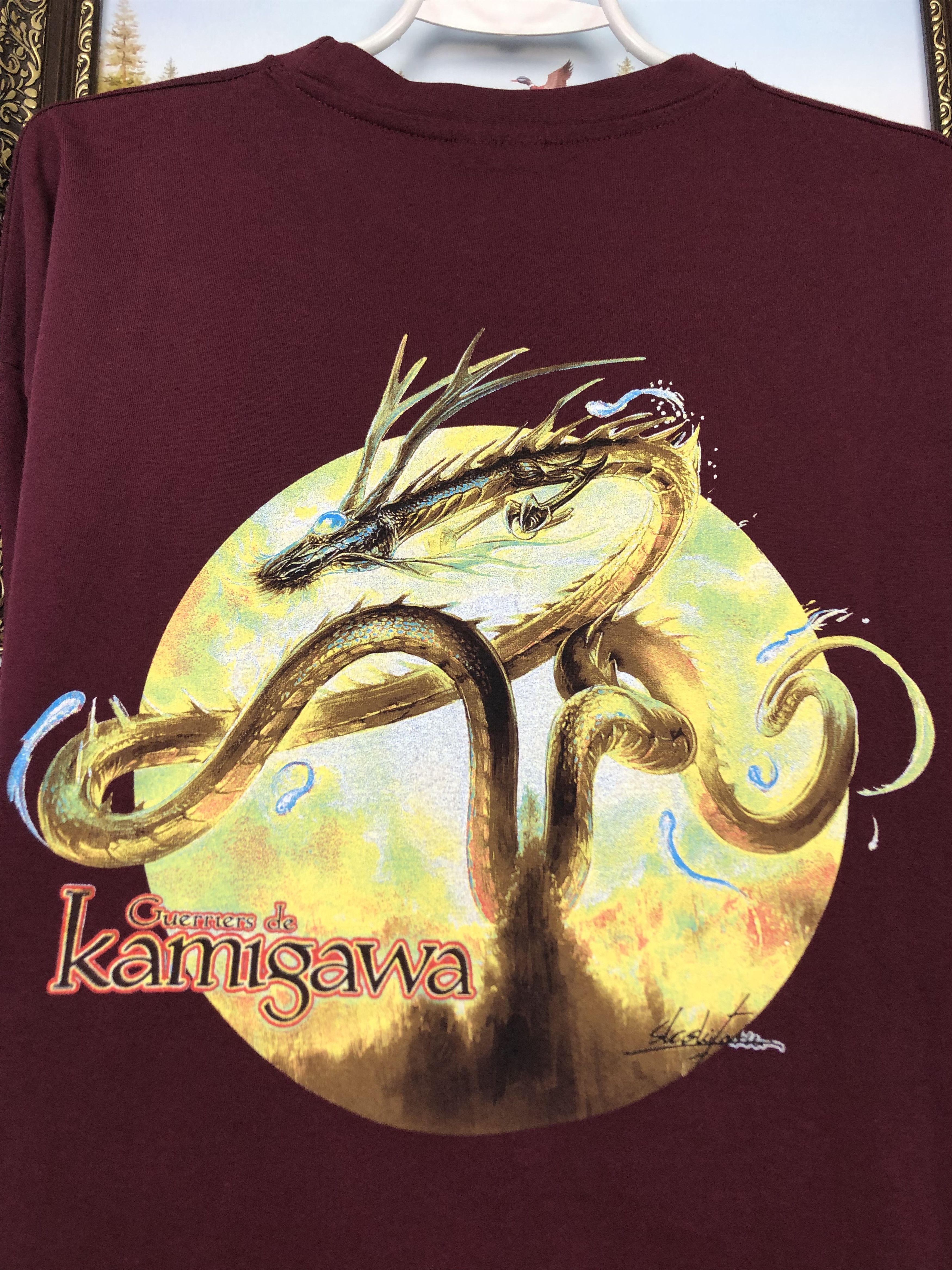 Vintage Vintage Magic Gathering Prerelease Kamigawa Shirt Tee Hype Size US XL / EU 56 / 4 - 2 Thumbnail
