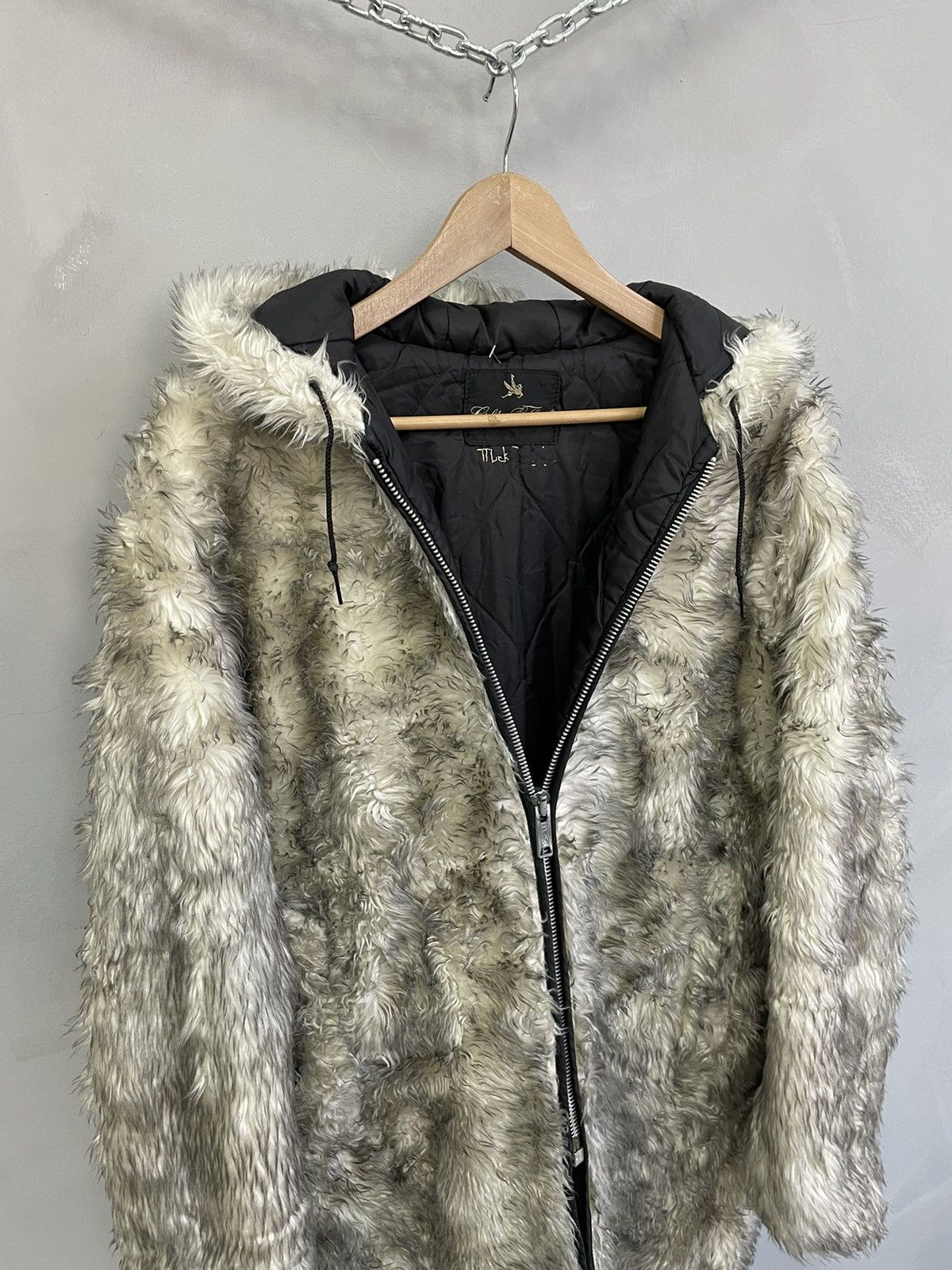 If Six Was Nine × Le Grande Bleu (L.G.B.) yohji yamamoto if six was nine style faux fur jacket archive Size US L / EU 52-54 / 3 - 2 Thumbnail