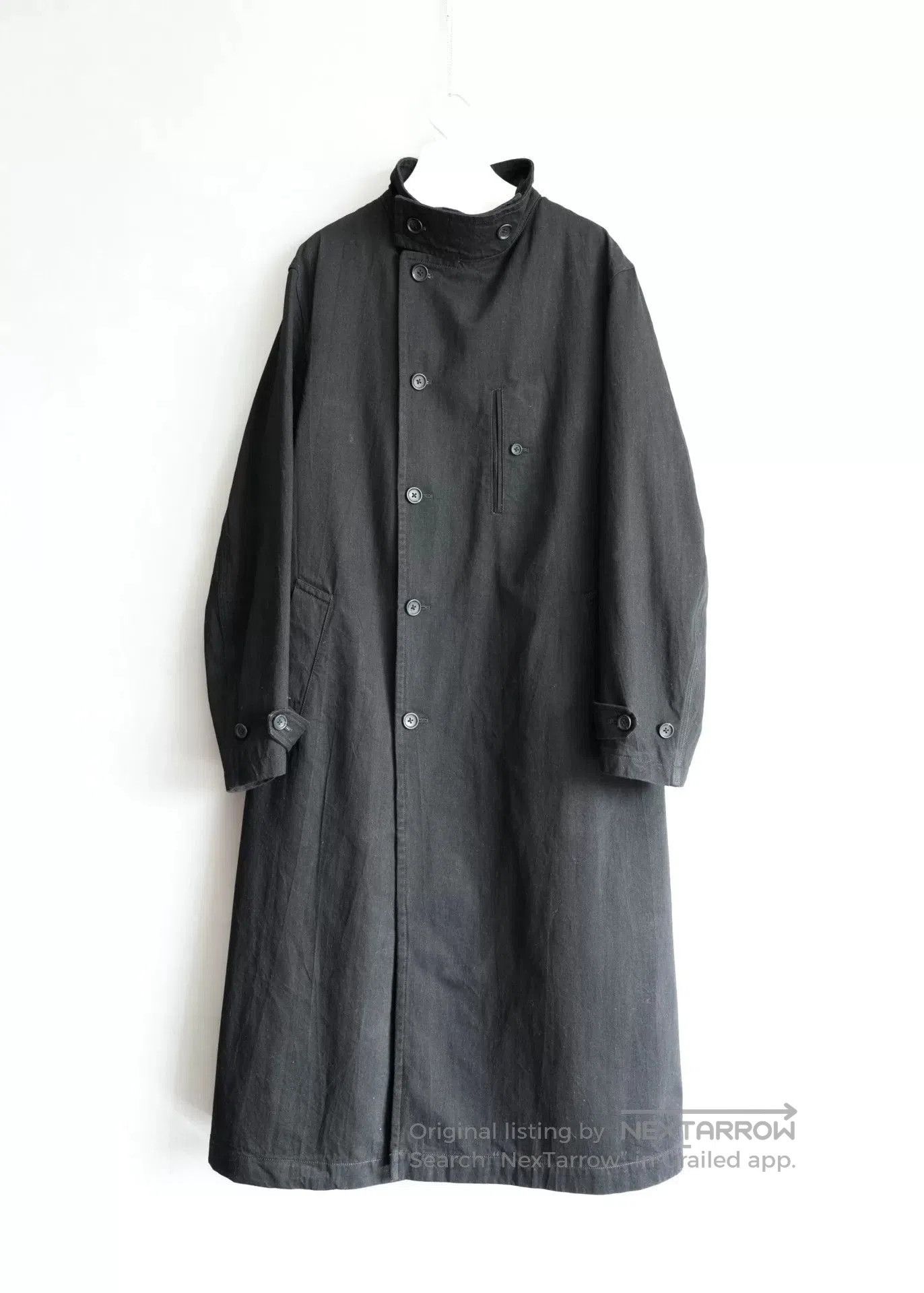 Yohji Yamamoto Yohji Yamamoto Black Long Coat 23AW. Size US M / EU 48-50 / 2 - 2 Thumbnail