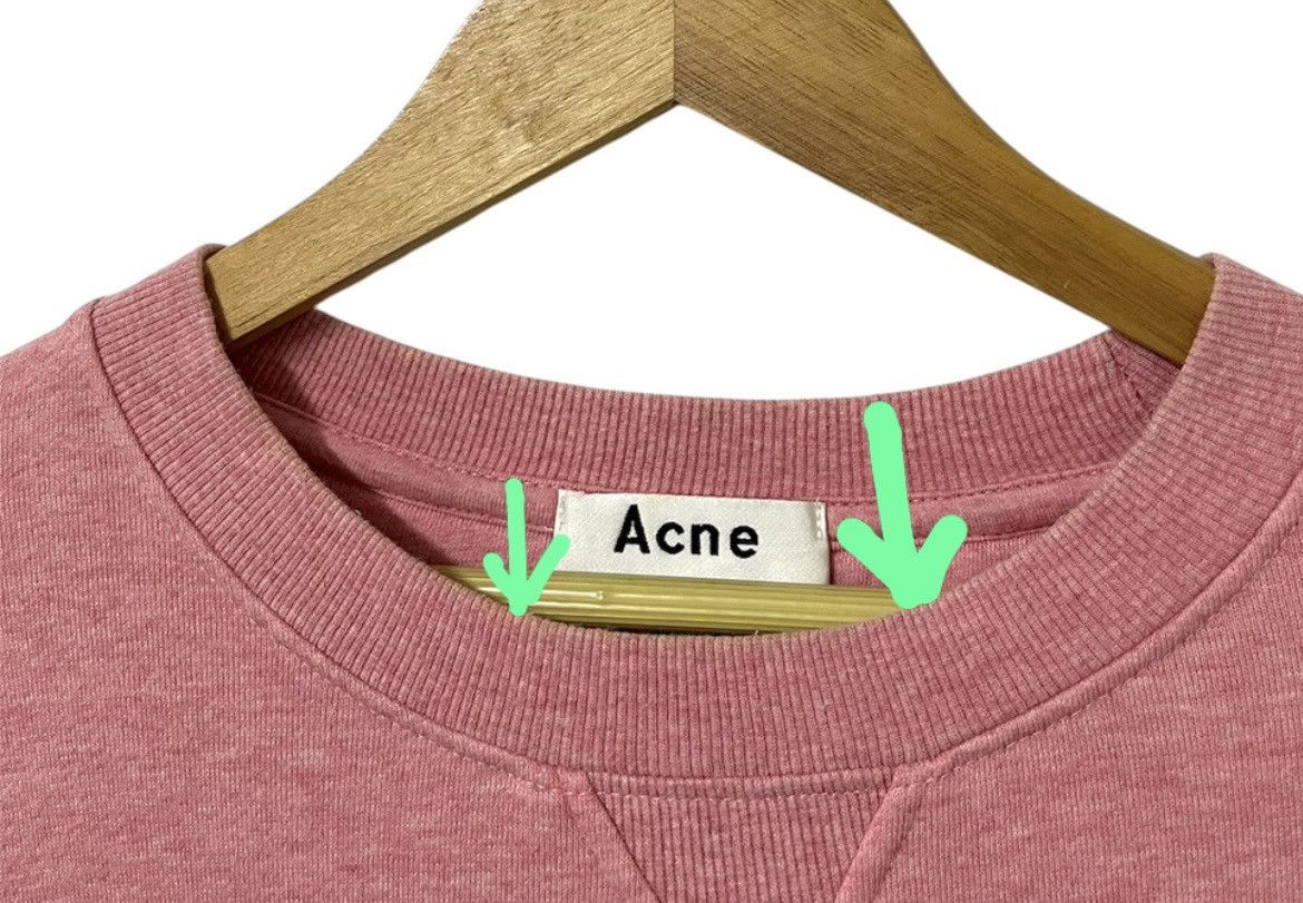 Acne Studios ACNE STUDIOS FINT FACE PSS17 LOGO SWEATSHIRT Size US XS / EU 42 / 0 - 8 Thumbnail