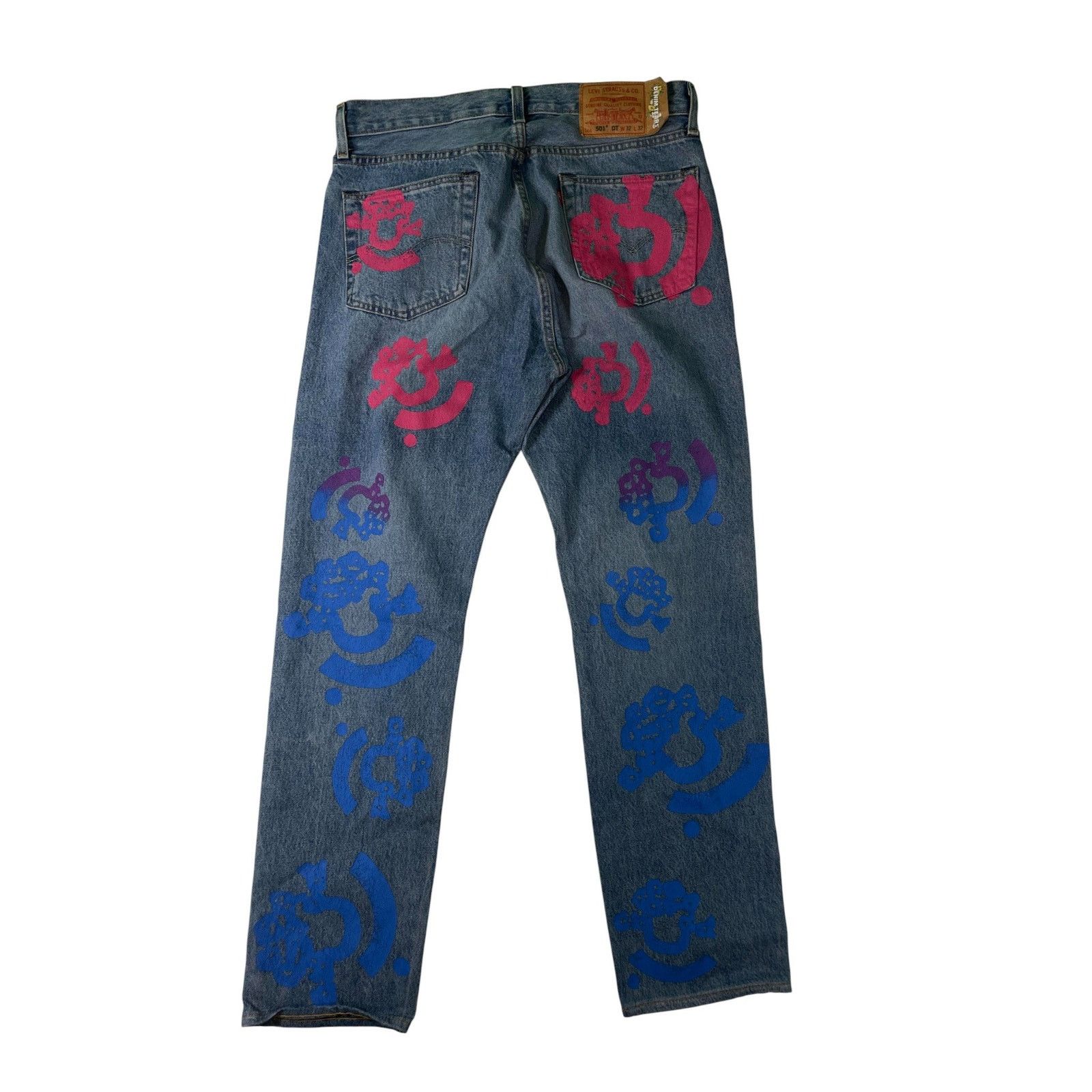 DENIM TEARS Denim Tears B Stroy Light Wash Jeans Size US 32 / EU 48 - 2 Thumbnail