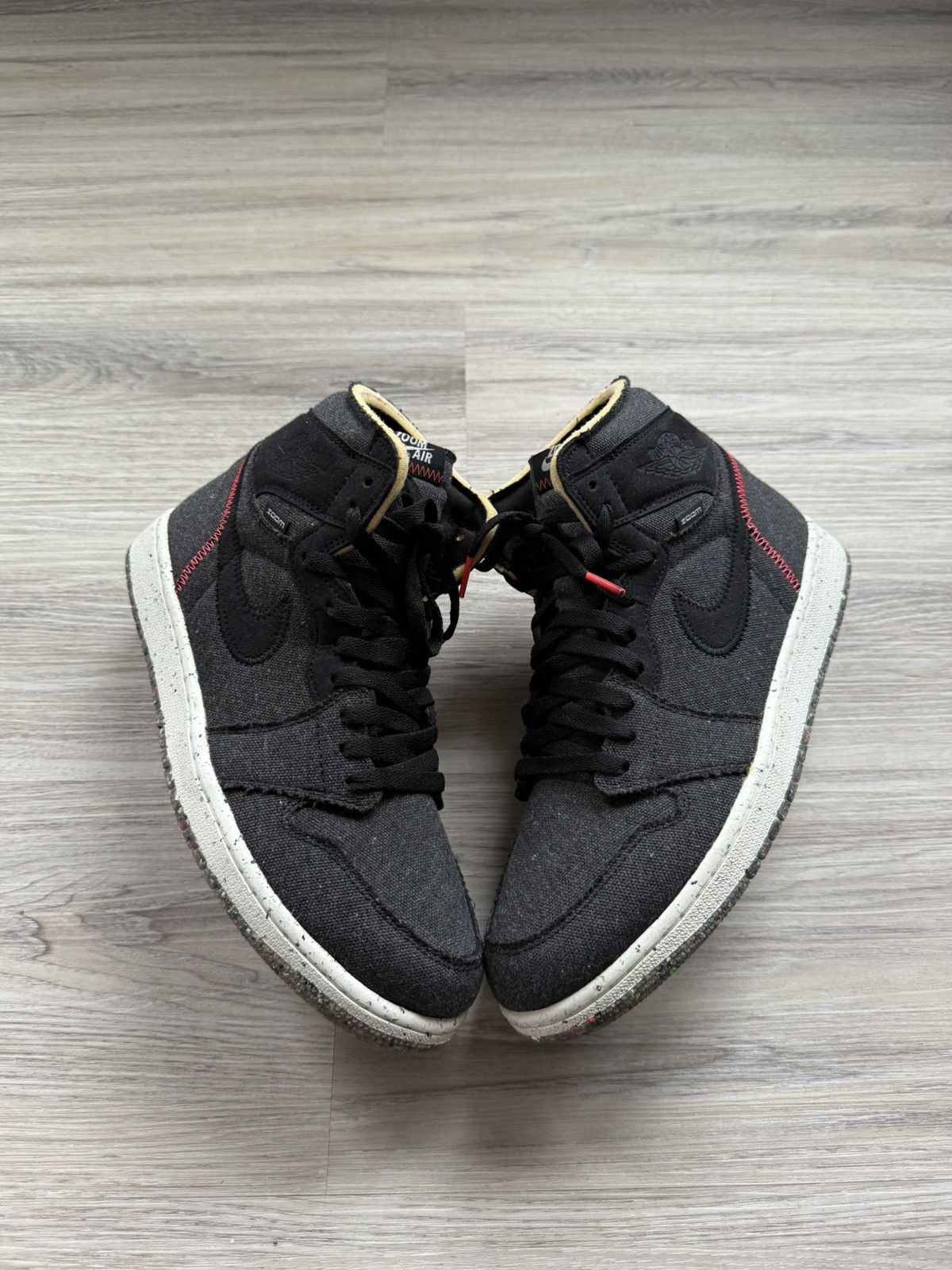 Jordan Brand Nike Air Jordan 1 Retro High Zoom ‘Crater’ Size US 10 / EU 43 - 1 Thumbnail