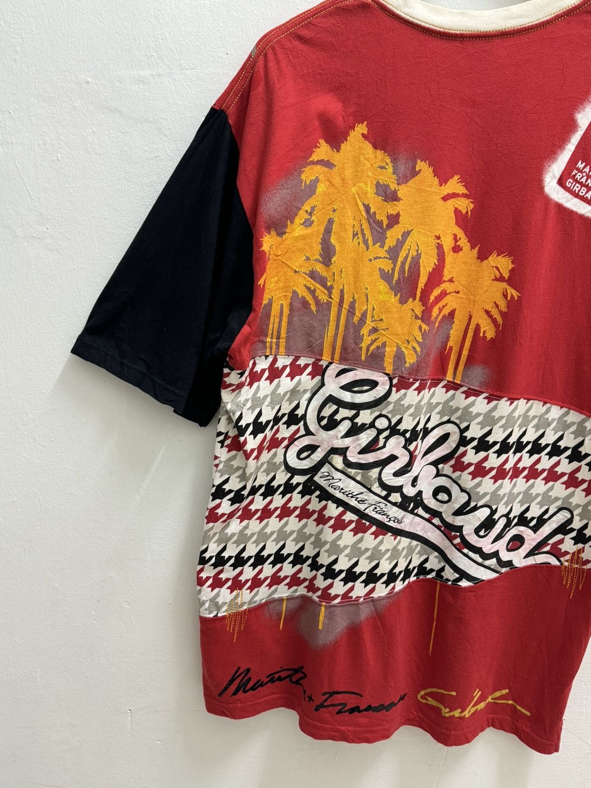 Marithe + Francois Girbaud Vintage Rare Marithe Francois Girbaud Paris New York Tee Size US L / EU 52-54 / 3 - 8 Thumbnail