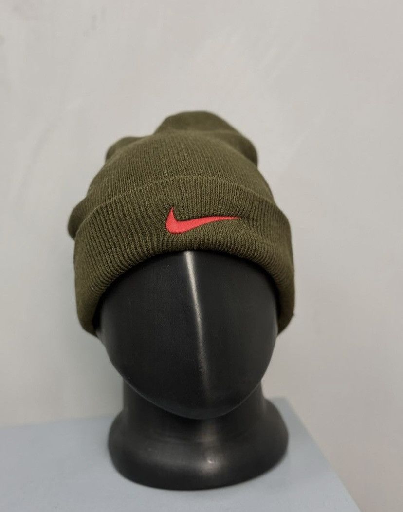 Japanese Brand Vintage Rare Nike Knitted Reversible Scarf/Hat Y2K Size ONE SIZE - 3 Thumbnail