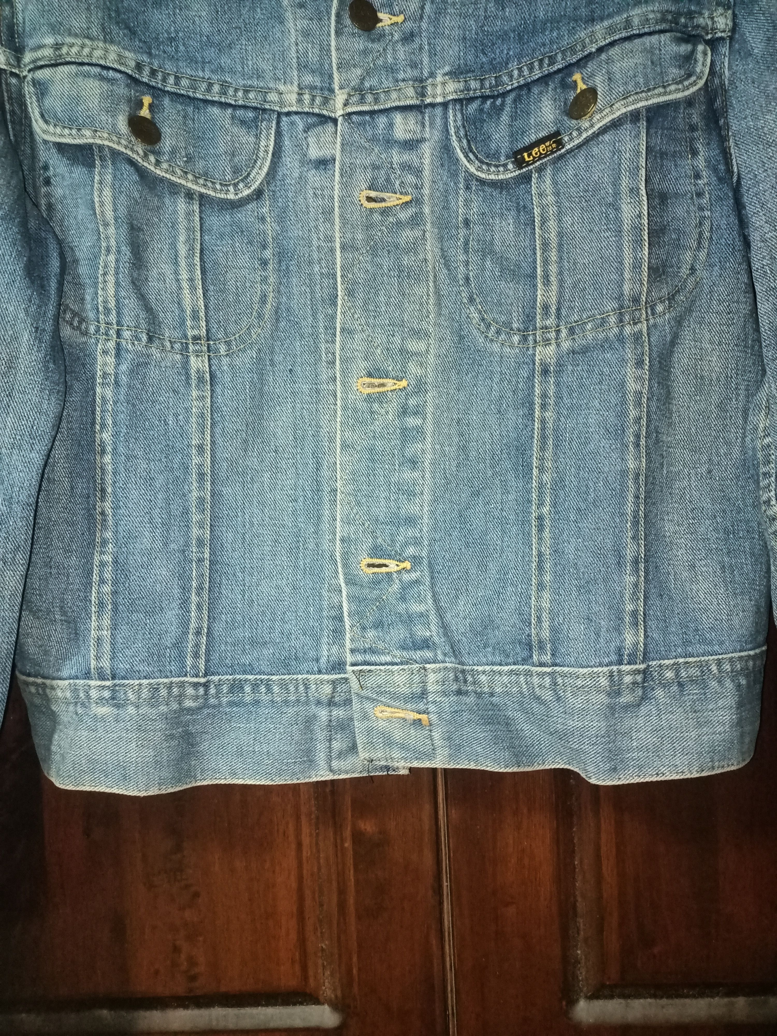 Lee × Vintage Vintage Distress Lee Trucker Jacket PATD 153438 Size US M / EU 48-50 / 2 - 9 Thumbnail
