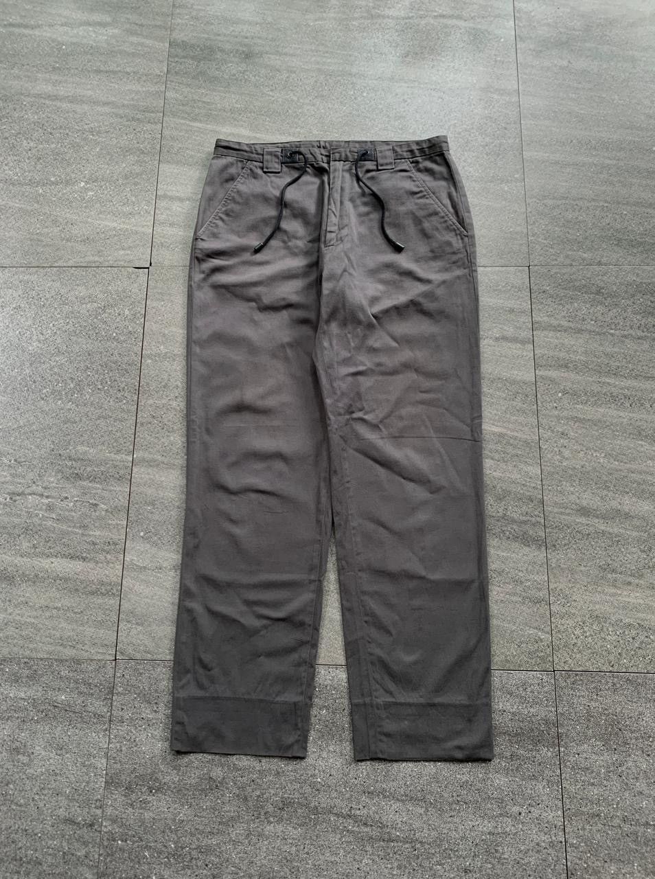 Maison Margiela Slim Trousers with Drawstrings Size US 29 - 1 Thumbnail