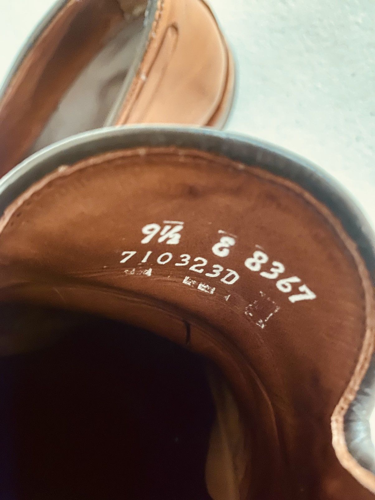 Allen Edmonds AE 🇺🇸 tobacco leather Grayson tasseled vamp 9.5 E Made in USA Size US 9.5 / EU 42-43 - 6 Thumbnail