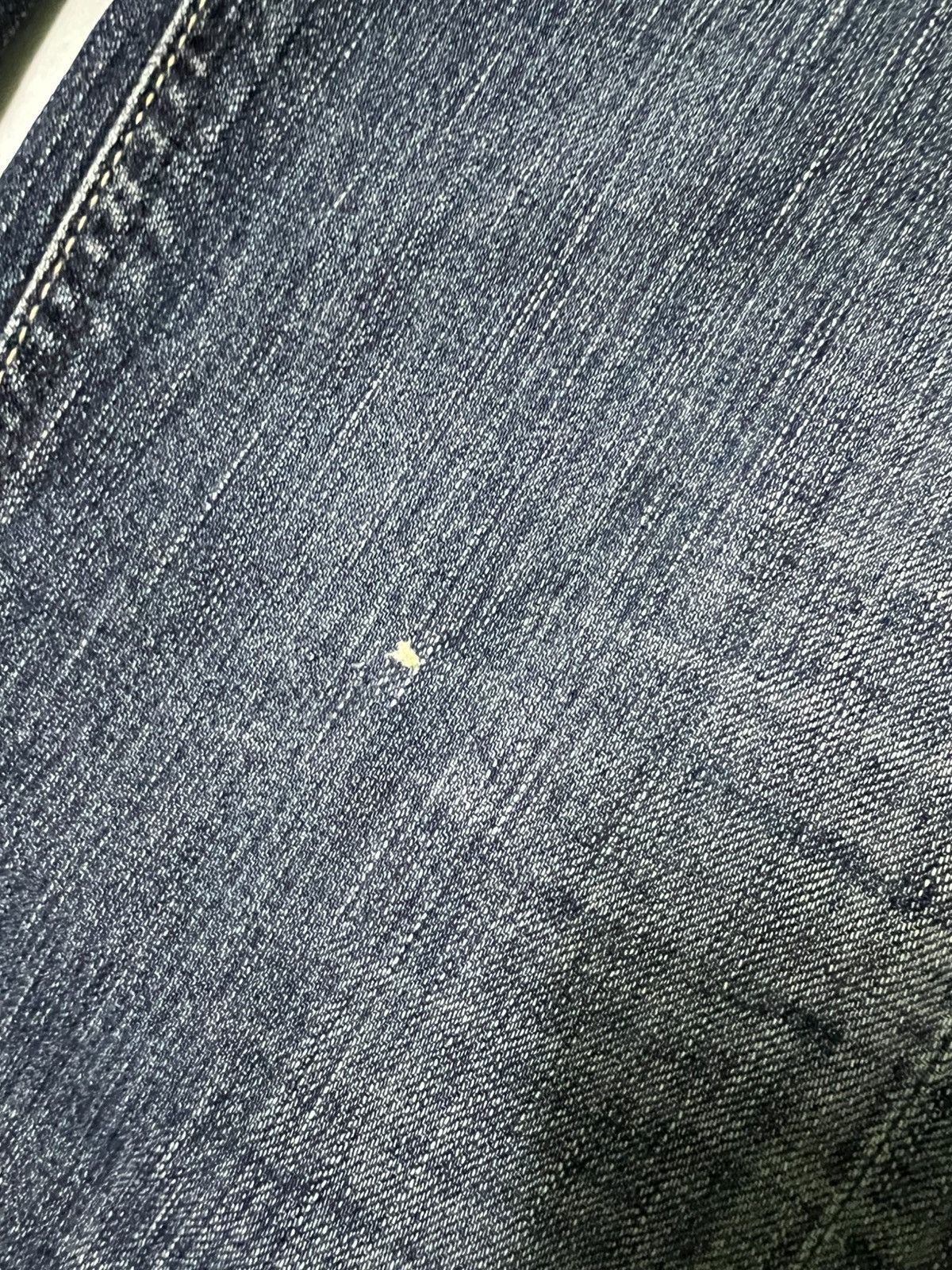 Edwin × If Six Was Nine × Japanese Brand VINTAGE EDWIN 503 BLUE TRIP DISTRESS JEAN Size US 31 - 8 Thumbnail