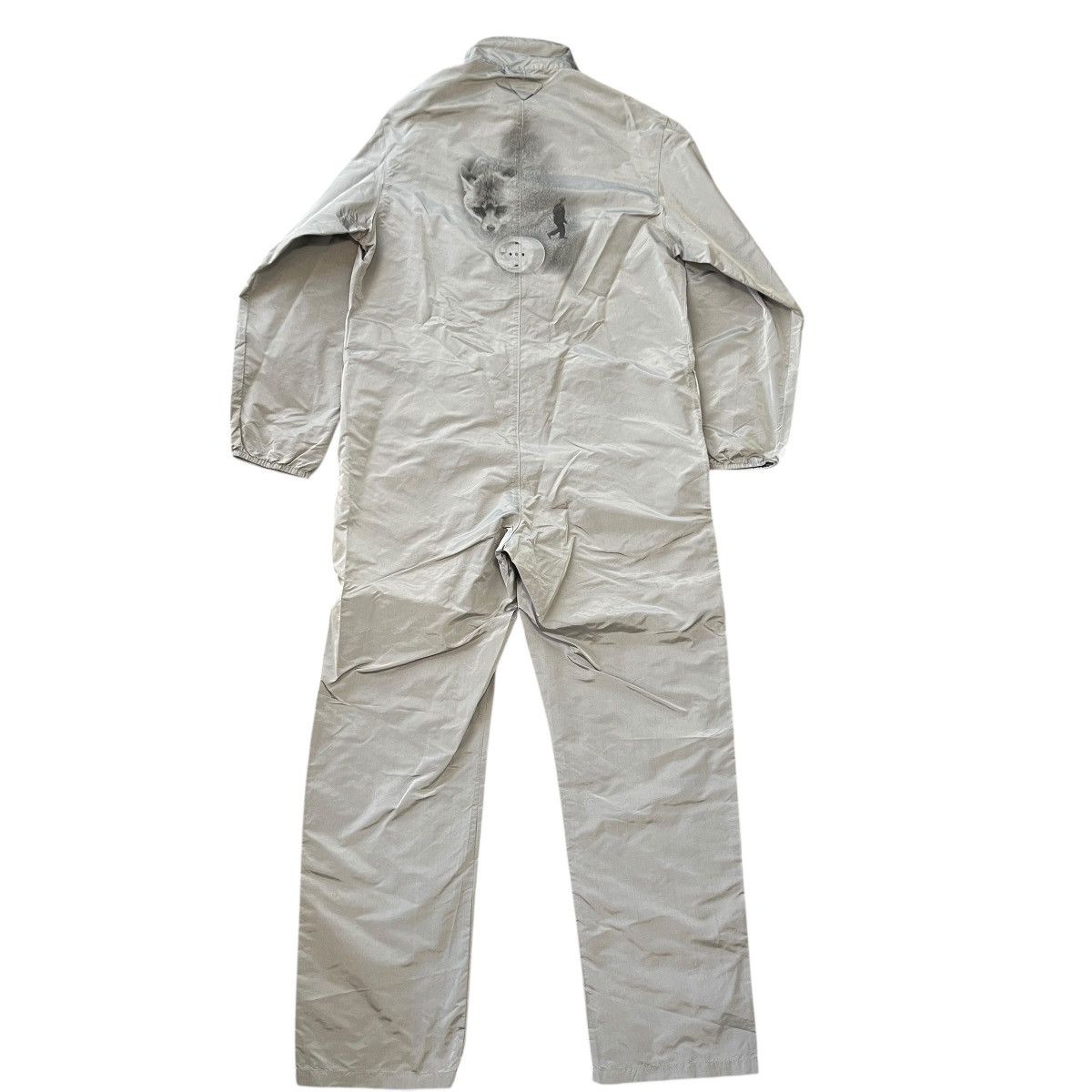 Prada PRADA 22AW RAF SIMONS Silk All In One Triangle Jumpsuit Size US 32 / EU 48 - 1 Thumbnail