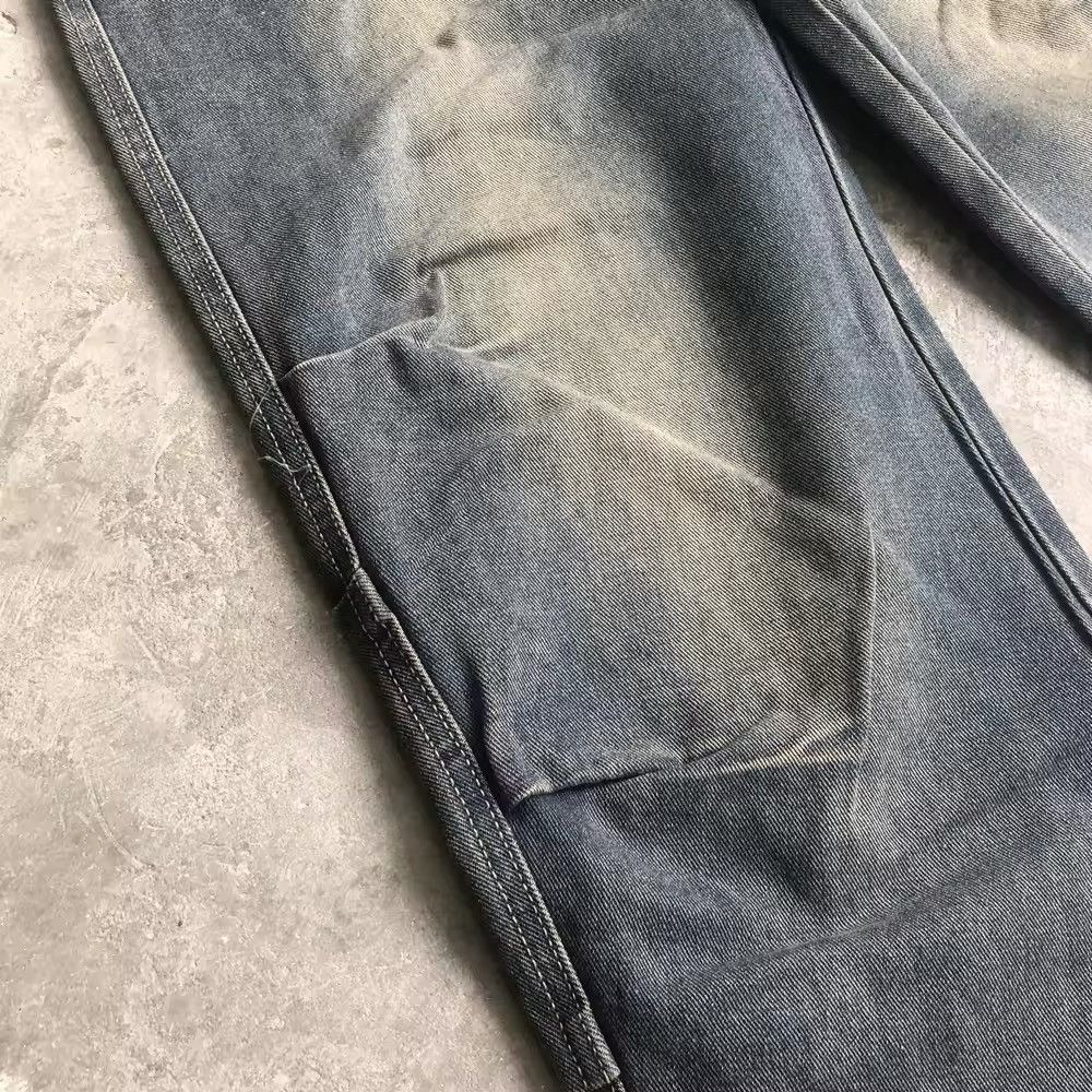 Japanese Brand × Jean Vintage Street Casual Simple Blue Jeans Size US 31 - 7 Thumbnail