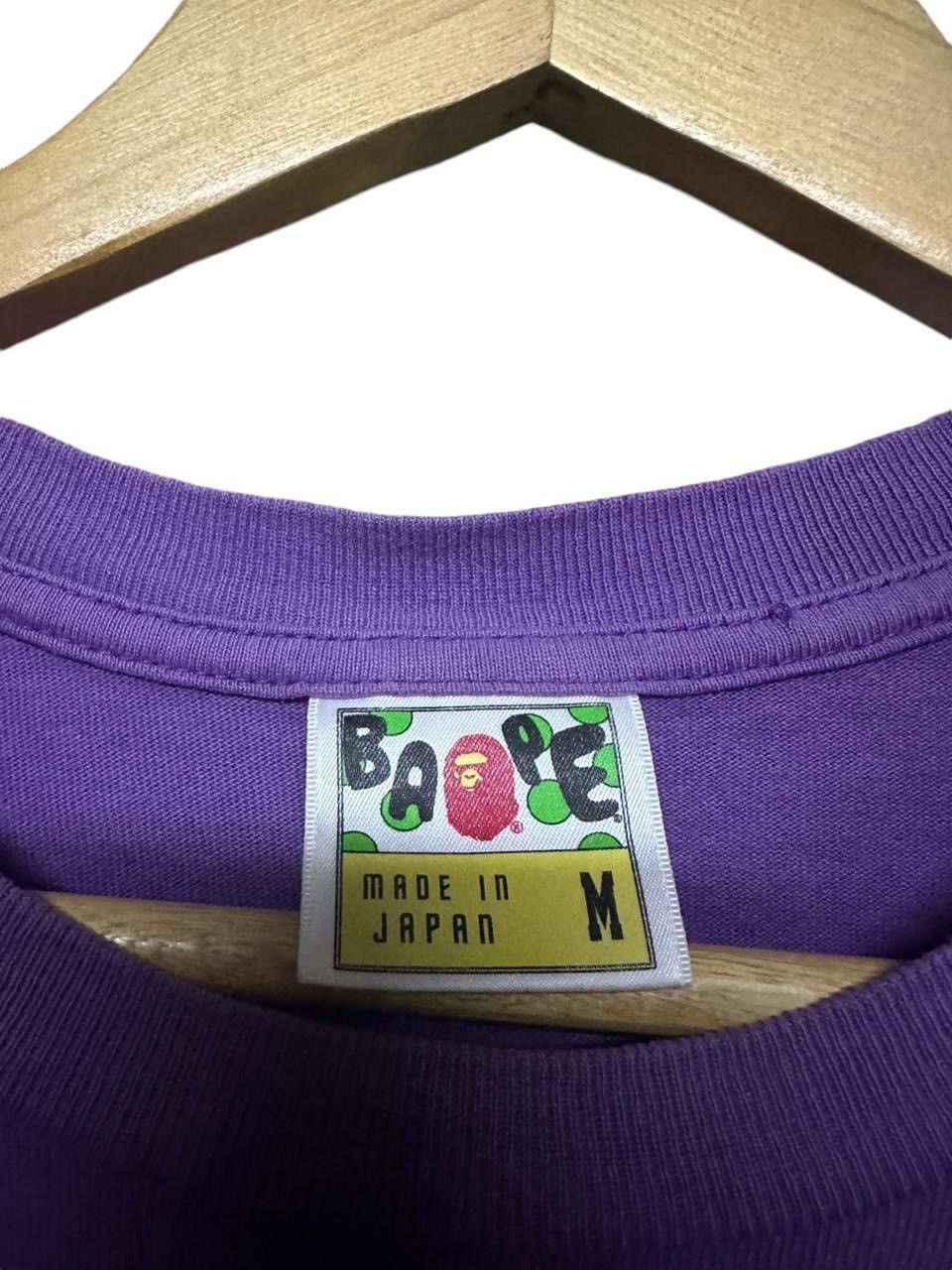 Bape Bape College Logo Big Head Tee Size US M / EU 48-50 / 2 - 6 Thumbnail