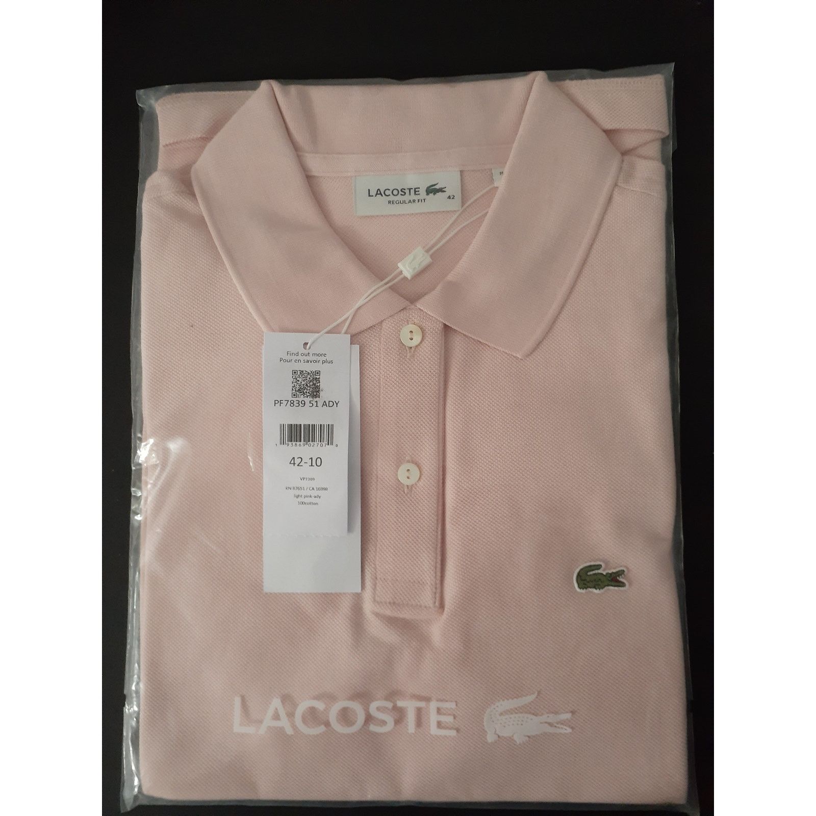 Lacoste Lacoste Women's Regular Fit Soft Cotton Petit Polo Nidus 10 Size L / US 10 / IT 46 - 2 Thumbnail