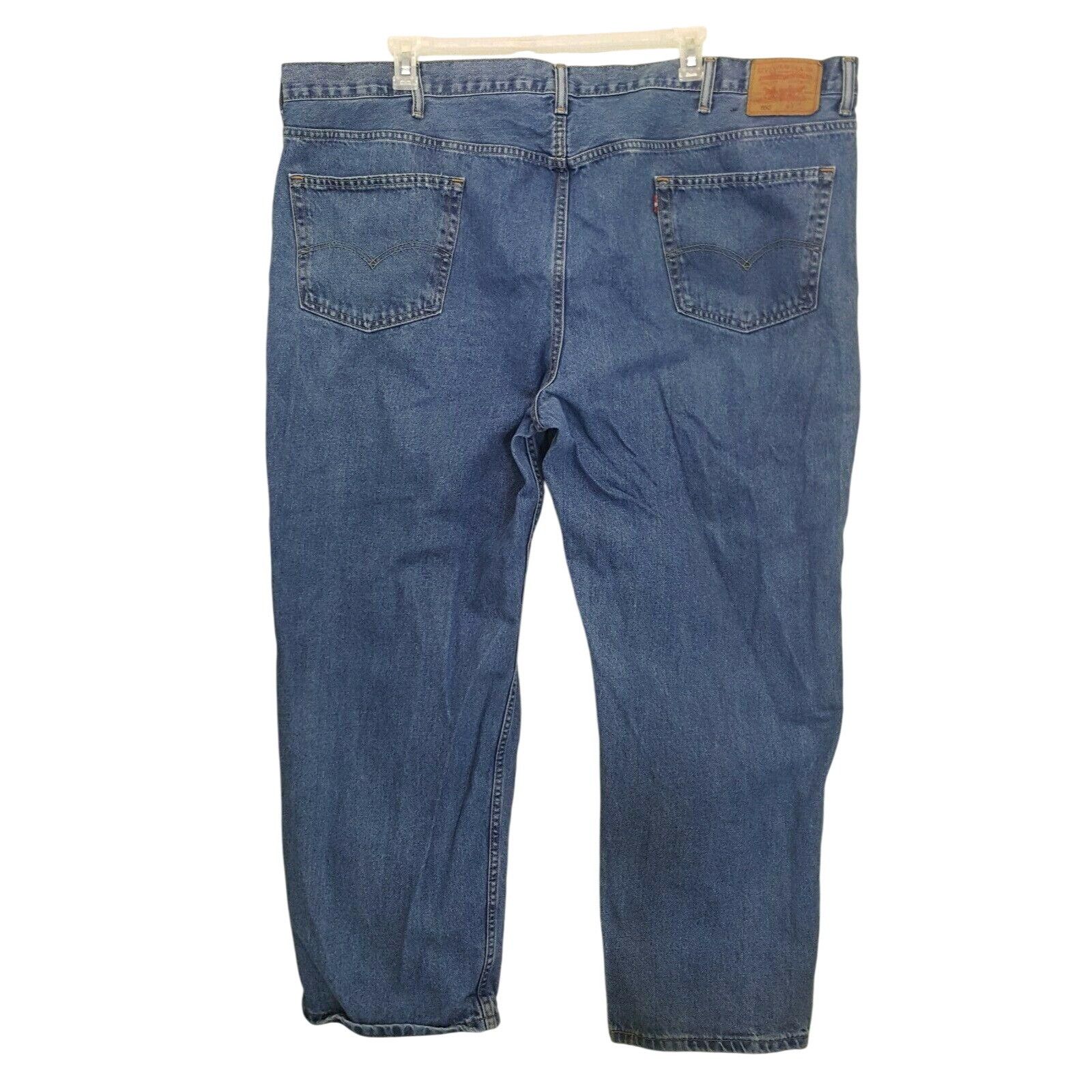 Levi's Levi 52x30 Blue Jeans Pants Denim Jean Zipper Fly Relaxed Fi Size US 44 / EU 60 - 3 Thumbnail