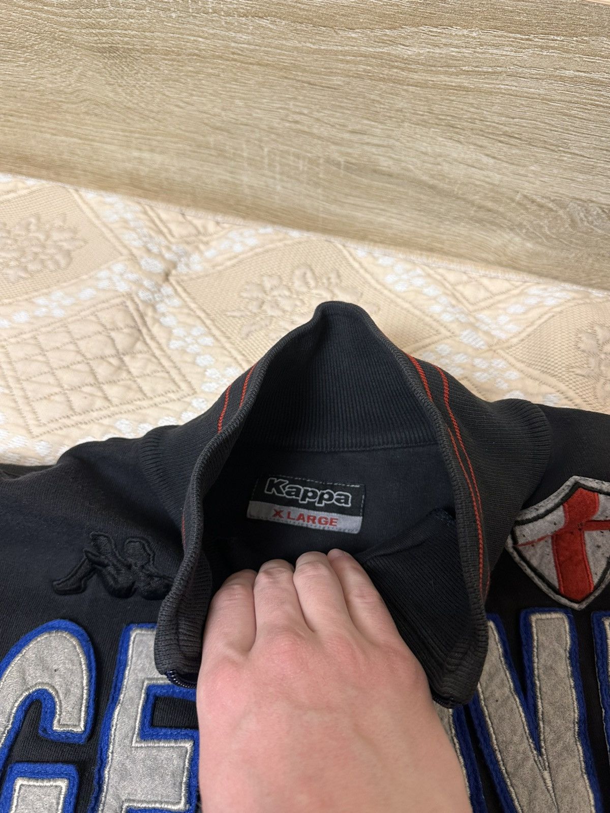 Kappa 🔥 Kappa Genova Italia 2000s Zip Up Sweatshirt Pullover Club Size US XL / EU 56 / 4 - 3 Thumbnail