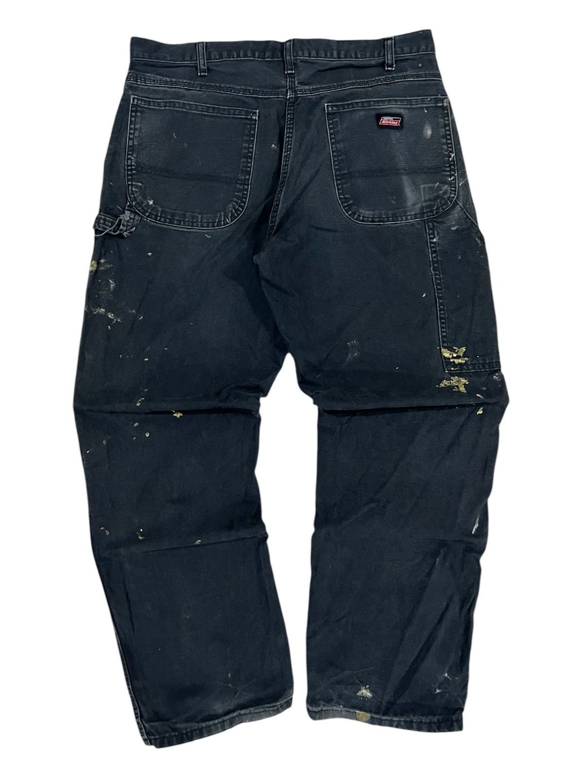 Carhartt × Dickies × Vintage 1990s Dickies 🇺🇸 Carpenter Duck Cotton Painter Jeans Denim Size US 35 - 1 Thumbnail