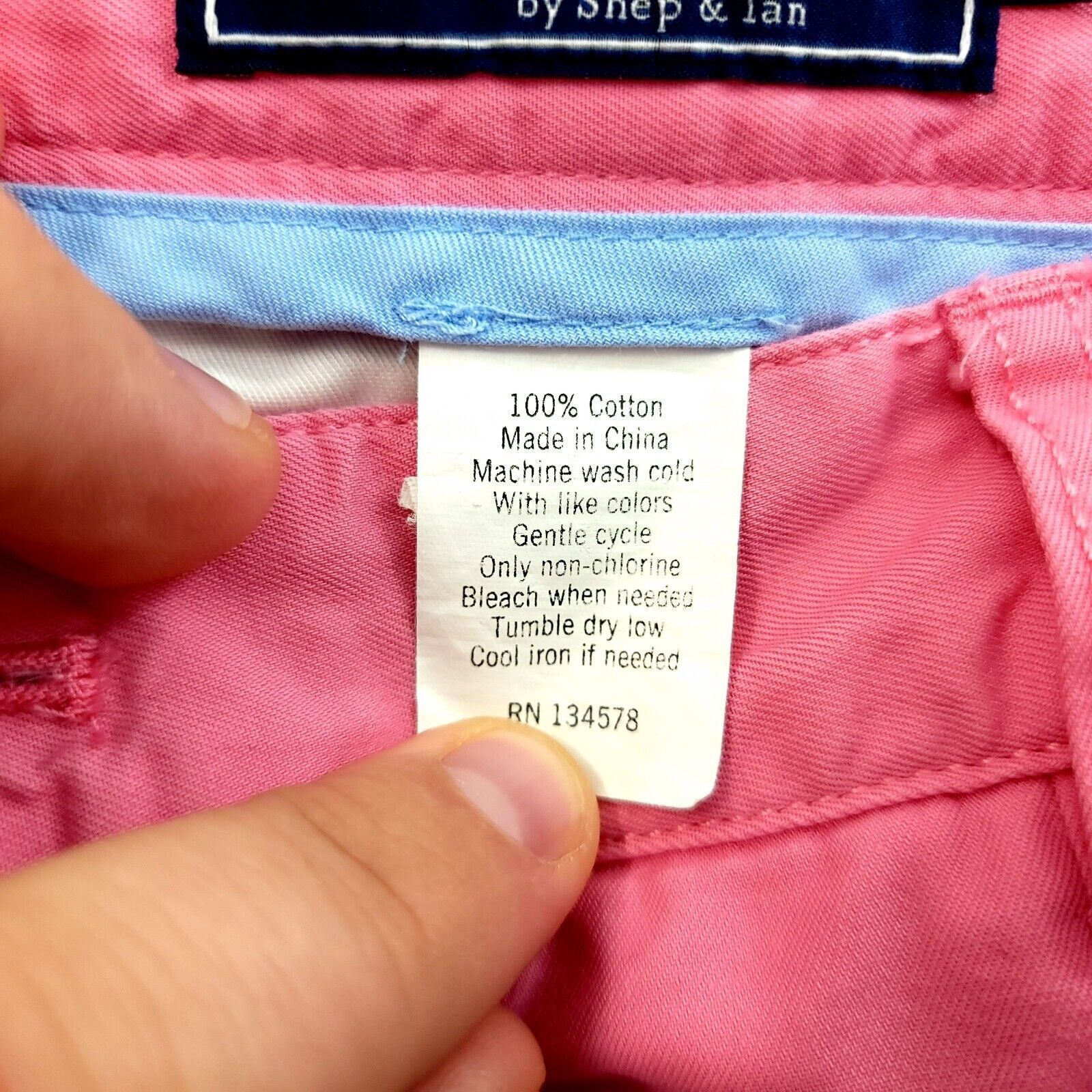 Vineyard Vines Vineyard Vines Pink Chino Shorts Cotton Flat Front 33" Waist Size US 33 - 6 Thumbnail