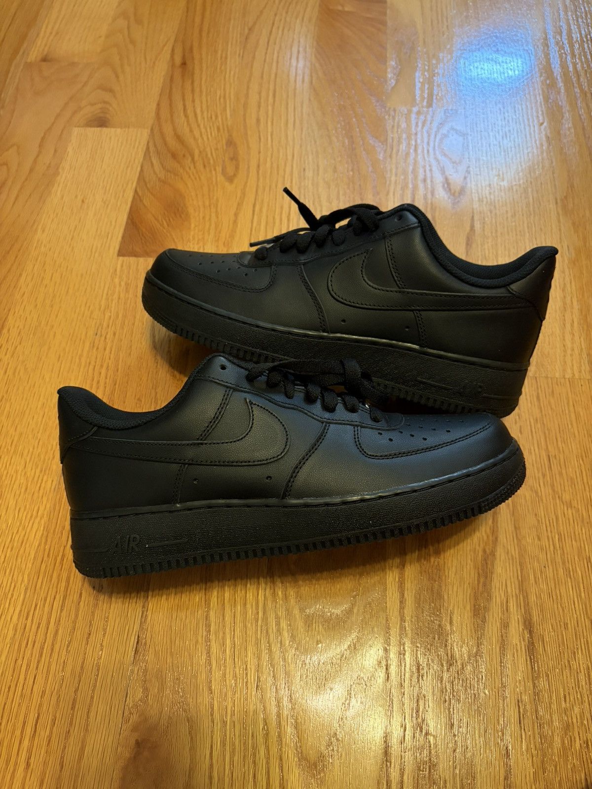 Nike Nike Air Force 1 Low '07 Black Size 10 US MEN Size US 10 / EU 43 - 1 Thumbnail